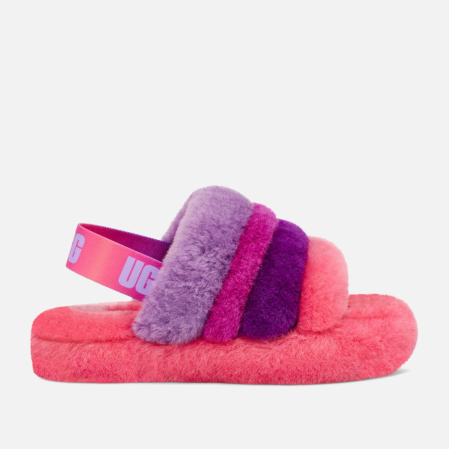 pink and purple ugg slippers