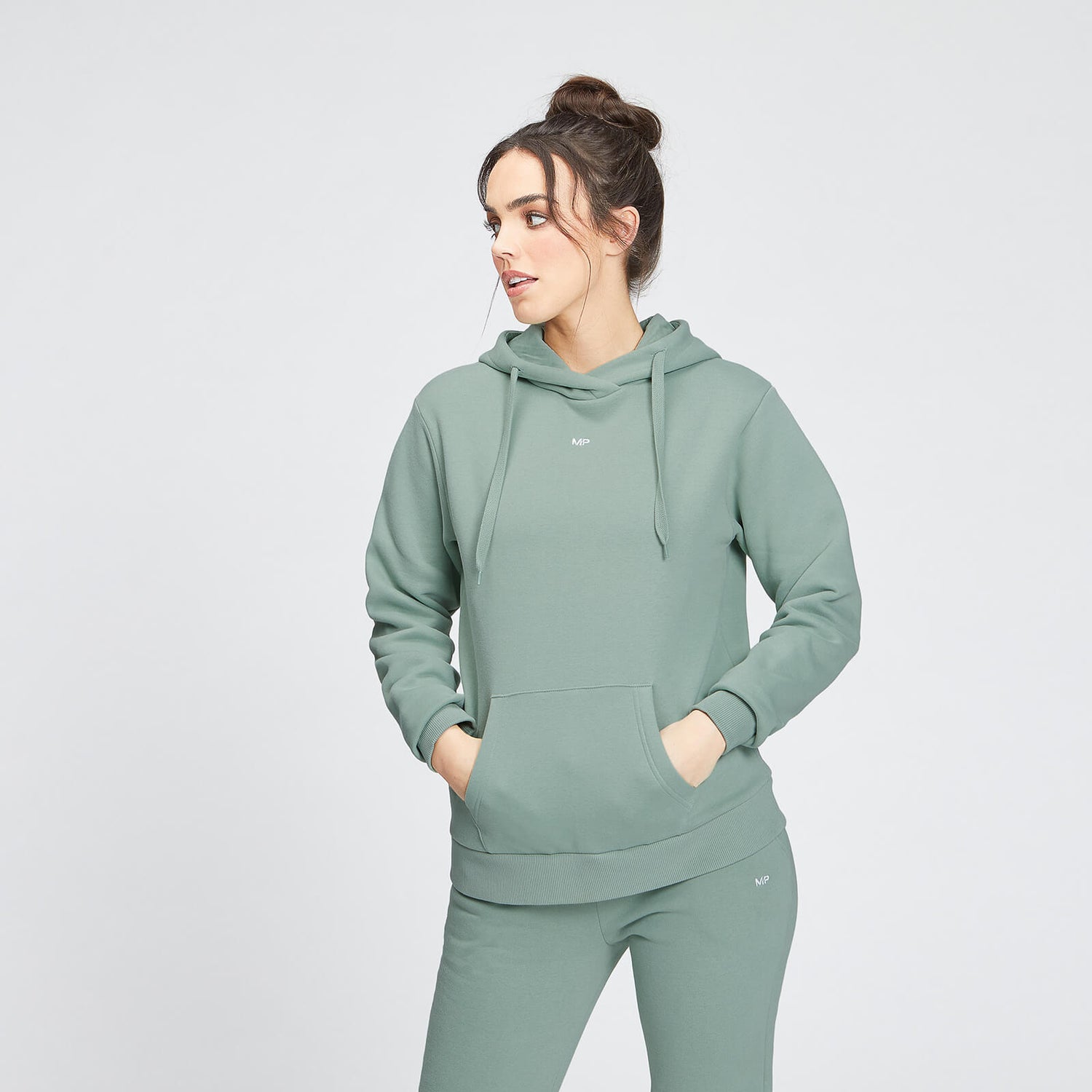 MP Women's Rest Day Hoodie - Pale Green | MYPROTEINâ¢