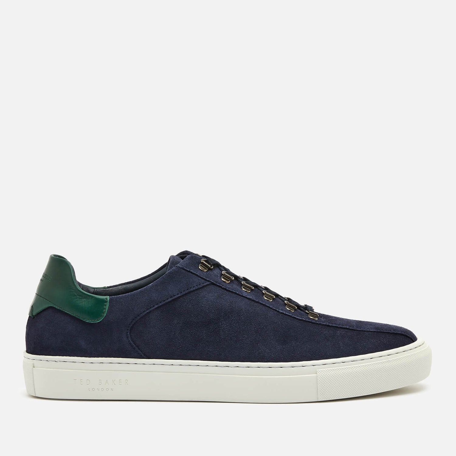 Ted Baker Men's Sontis Suede Trainers - Navy | TheHut.com