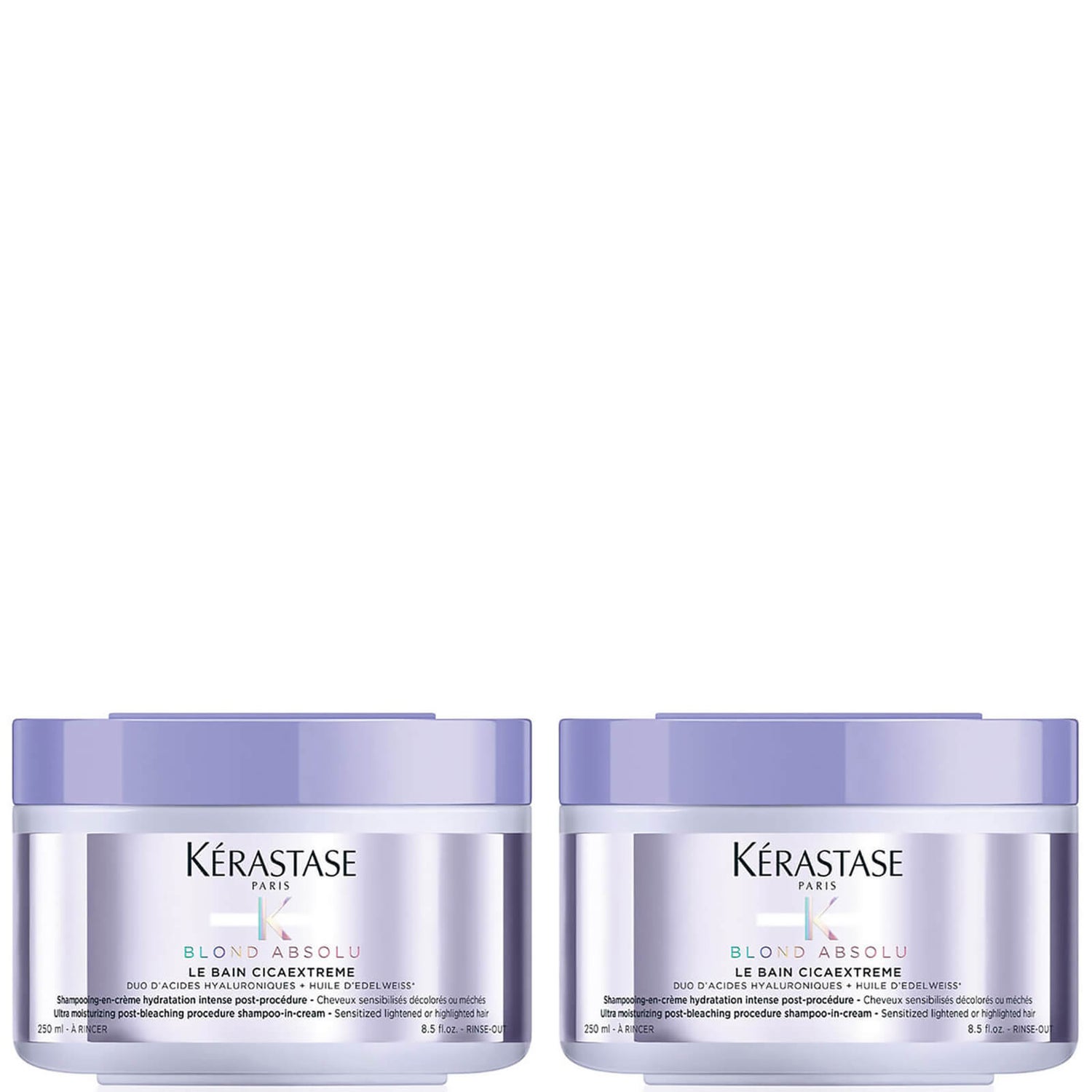 Kérastase Blond Absolu Bain Cicaextreme Shampoo 250ml Duo LOOKFANTASTIC