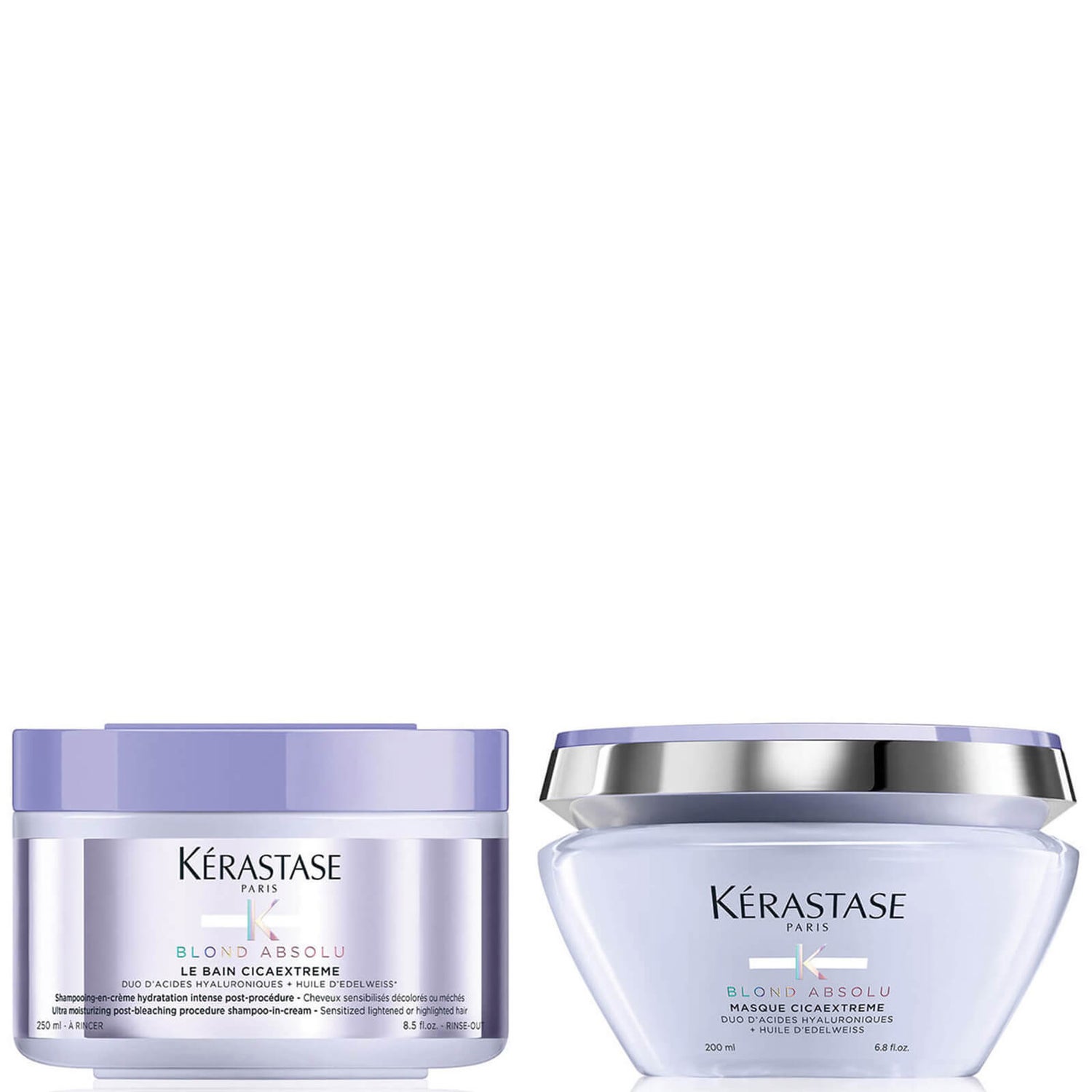 Kérastase Blond Absolu Restoring Shampoo and Mask Duo LOOKFANTASTIC