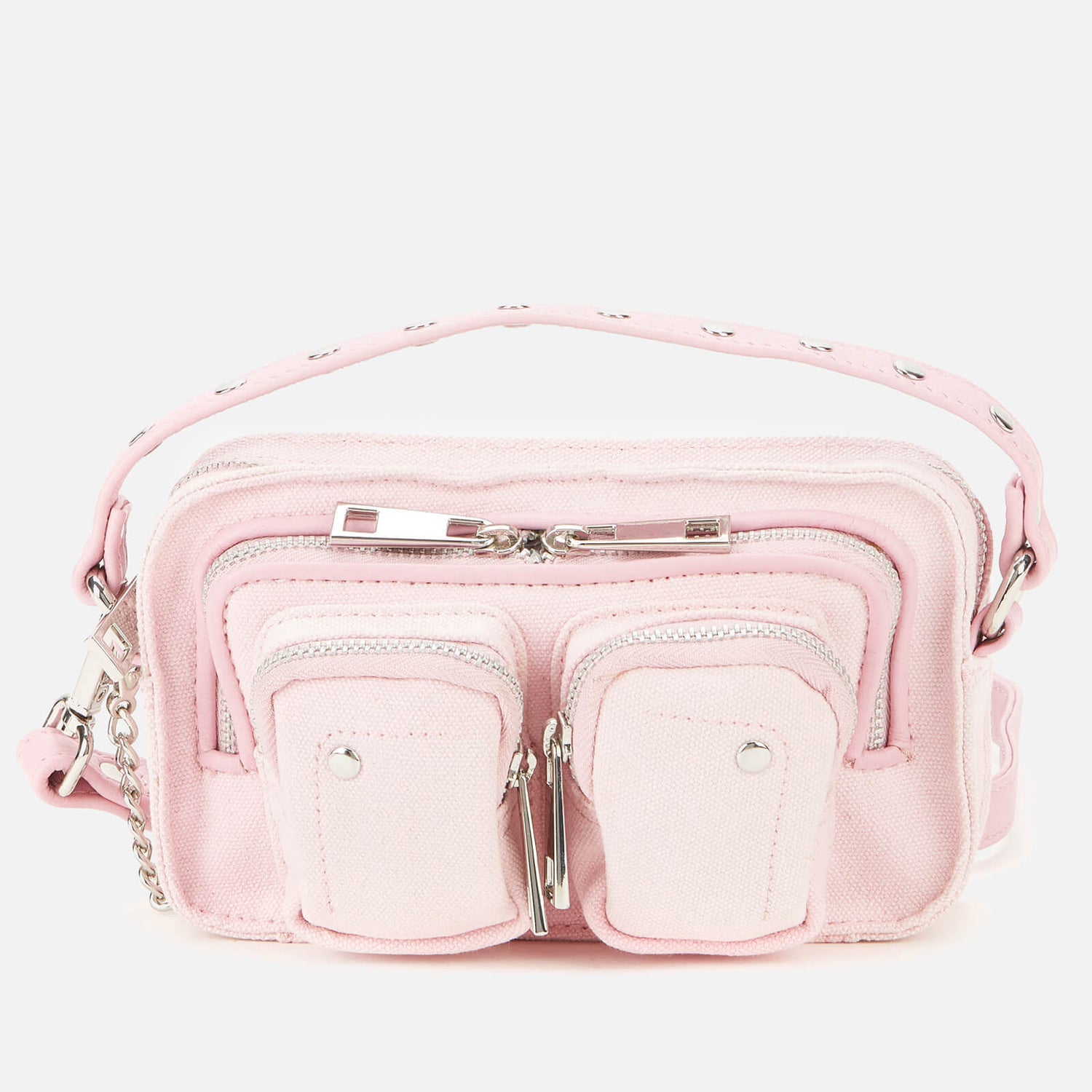 Núnoo Women's Helena Recycled Canvas Cross Body Bag Light Pink