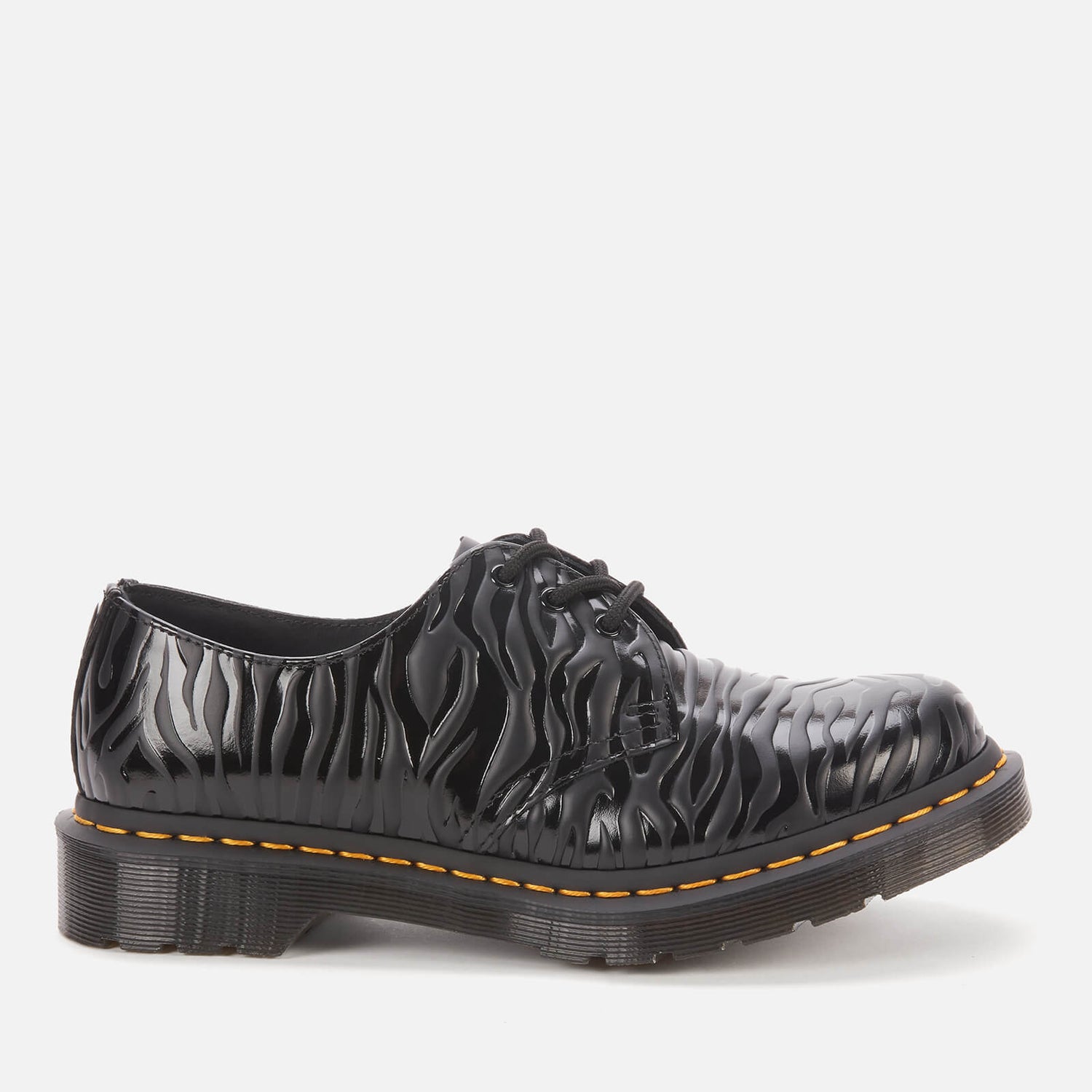 1461 zebra emboss smooth leather shoes