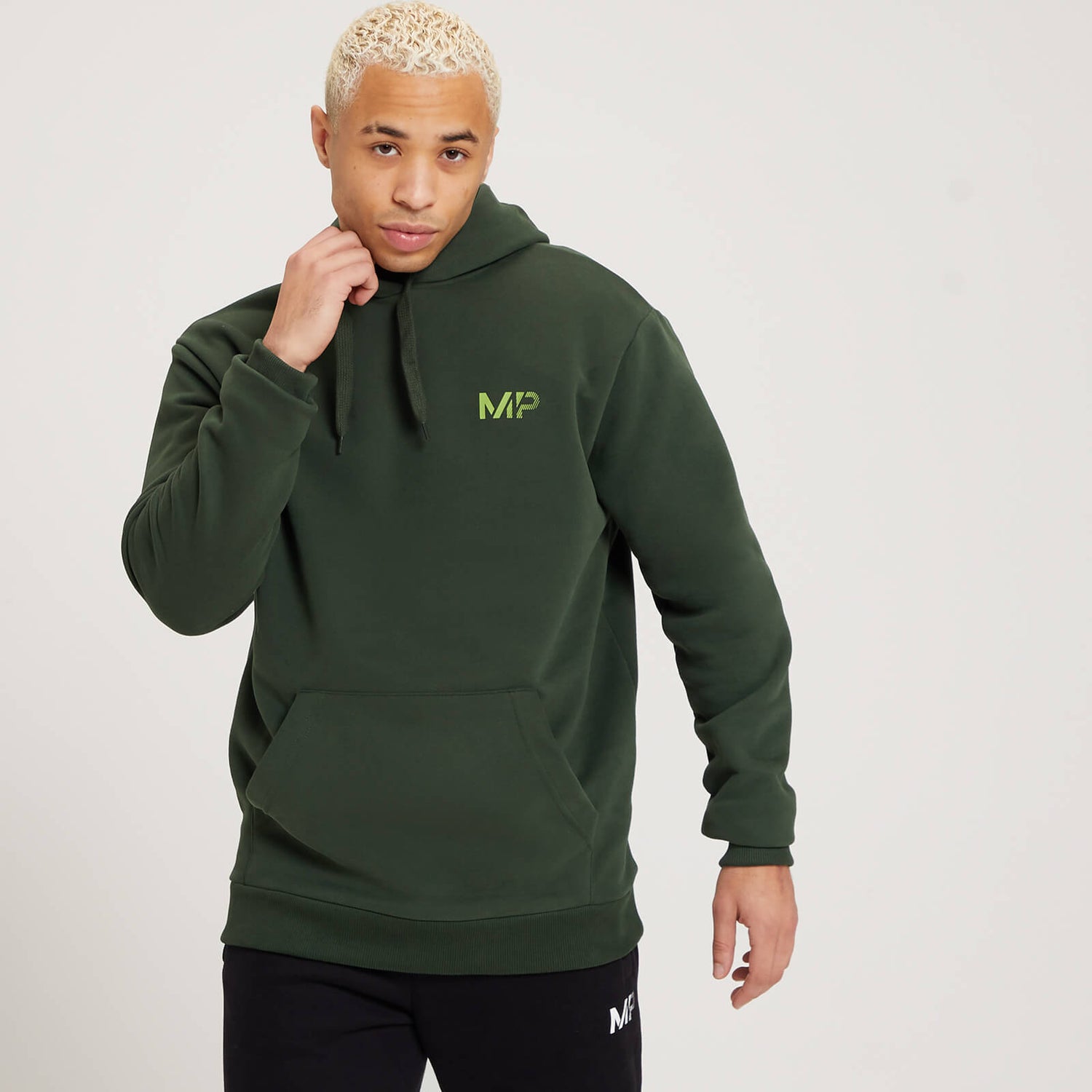 MP Men's Fade Graphic Hoodie Dark Green MYPROTEIN™