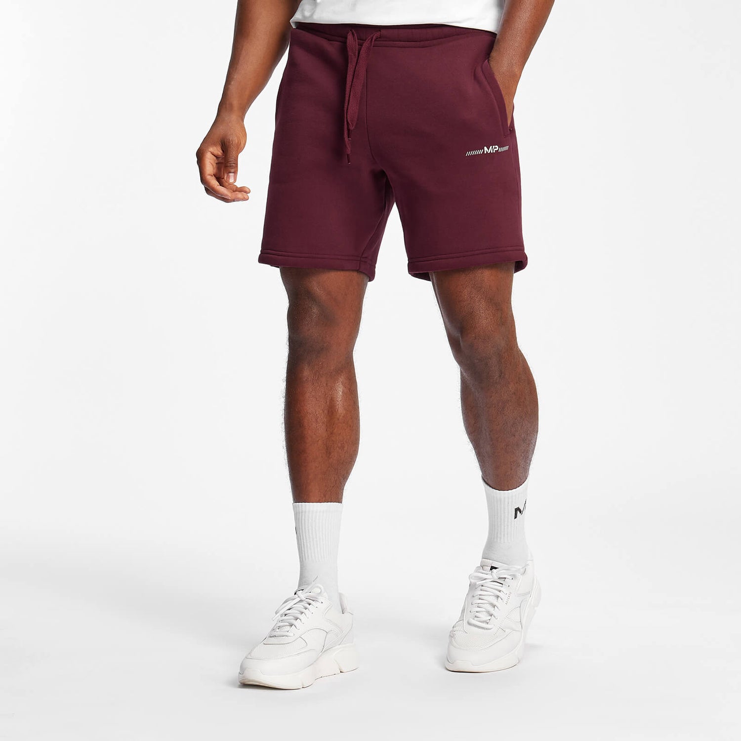 MP Men's Mini Mark Graphic Shorts | Merlot | MP