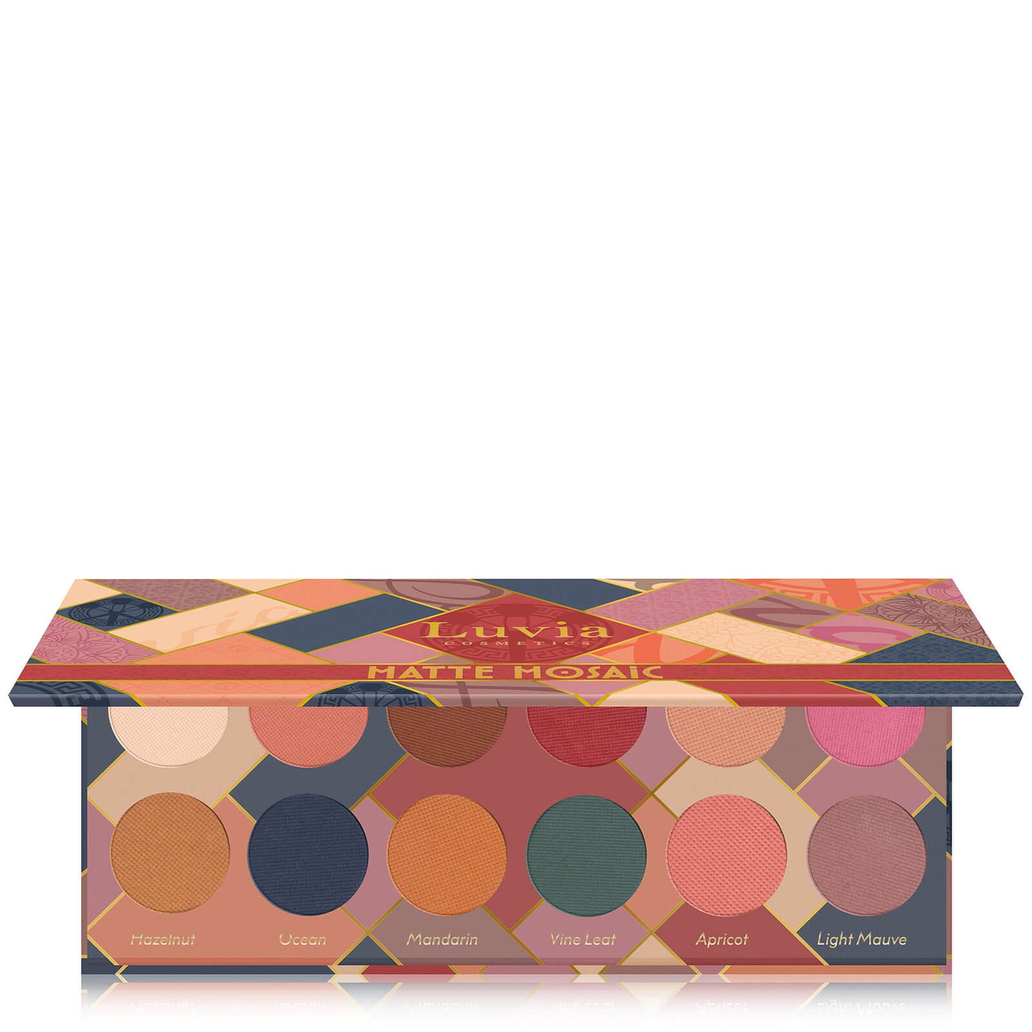 Luvia Matte Mosaic Eyeshadow Palette LOOKFANTASTIC