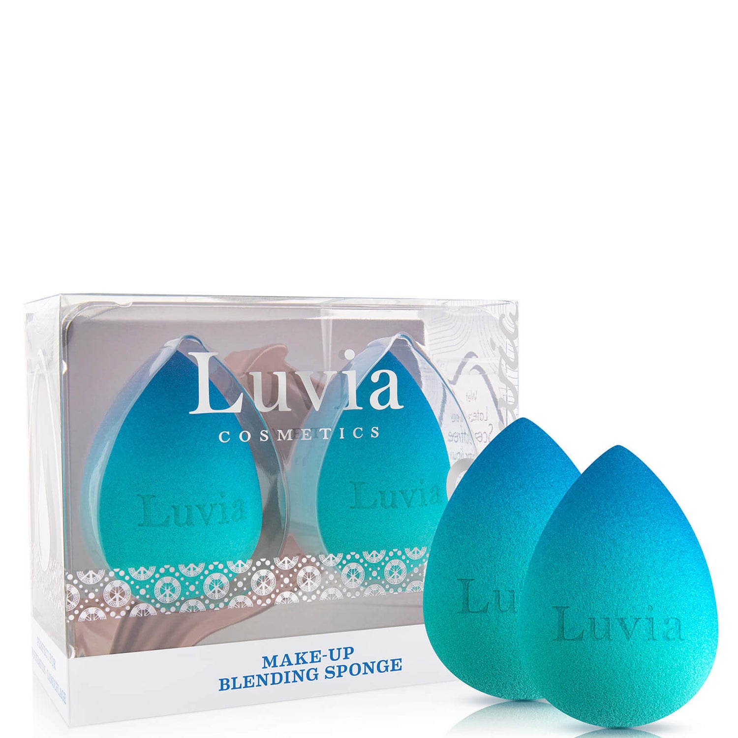 Luvia Makeup Blending Sponge Set Blue Lagoon Koop online bij
