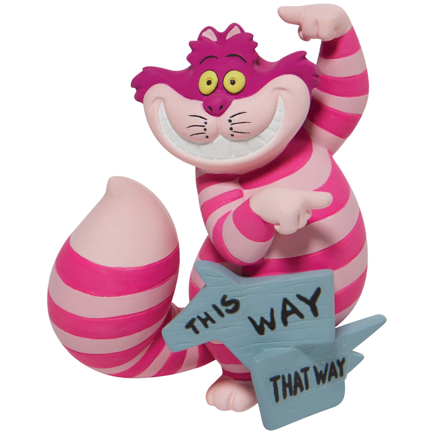 Disney This Way Cheshire Cat Figurine Merchandise Zavvi UK