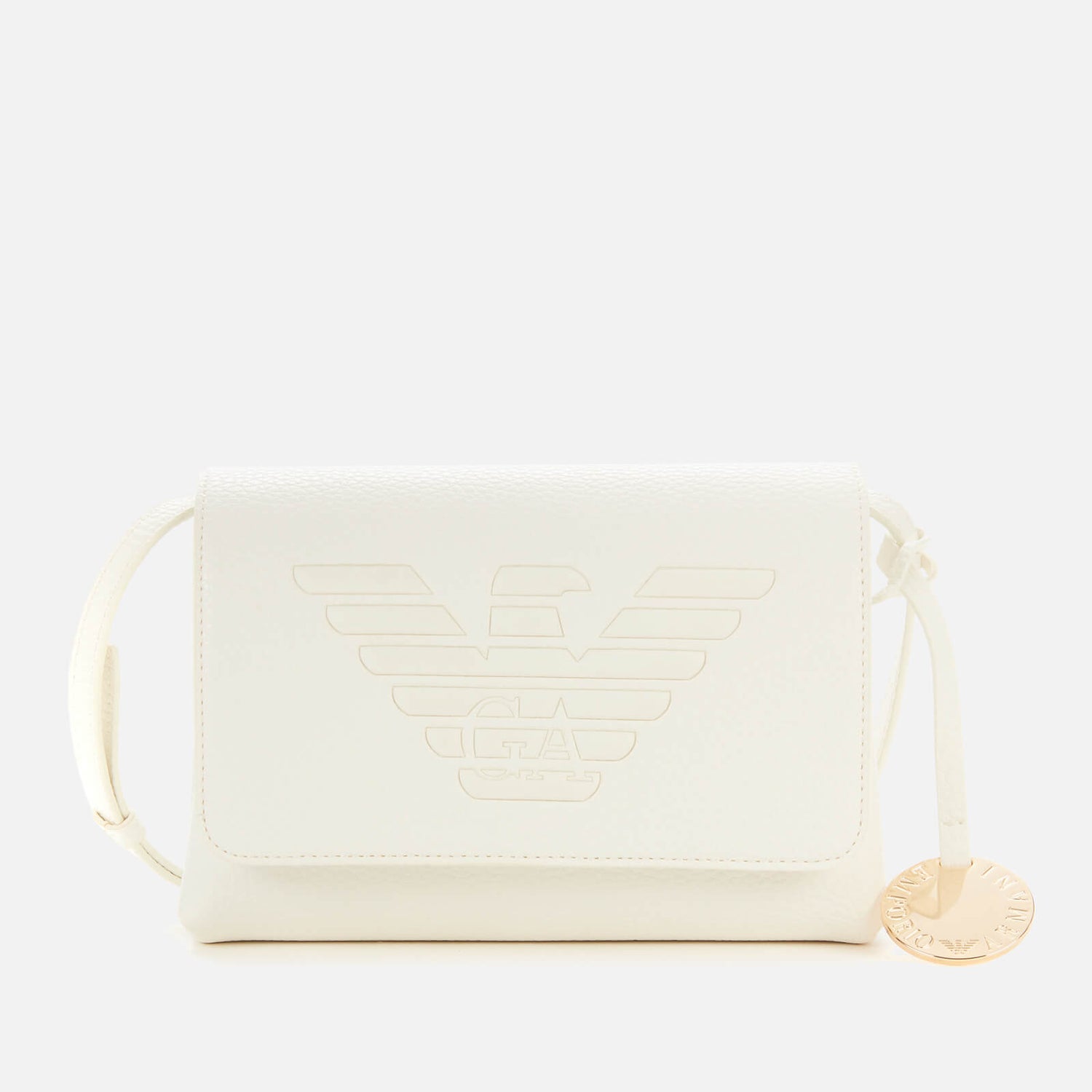 Emporio Armani Women's Roberta Cross Body Bag White