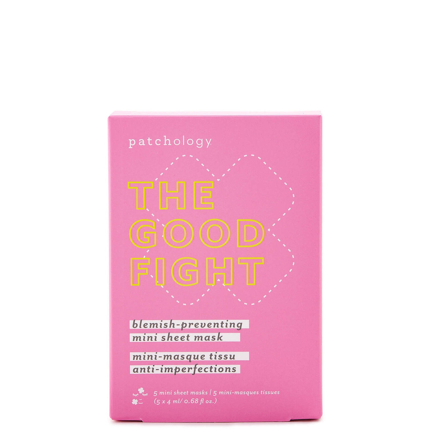 Patchology The Good Fight Mini Sheet Mask 0.68g LOOKFANTASTIC