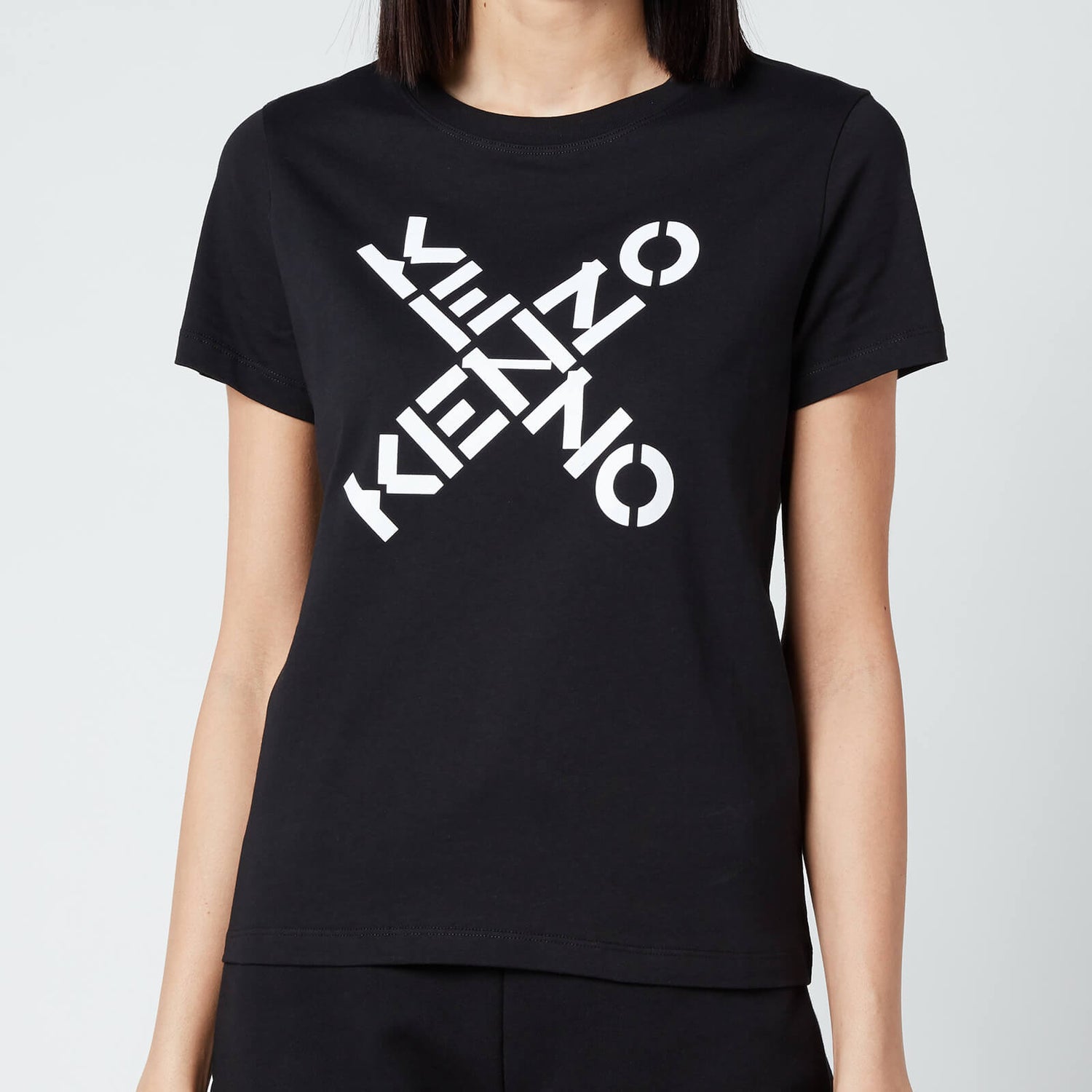 KENZO Women's Sport Classic T-Shirt - Black - Free UK Delivery Available