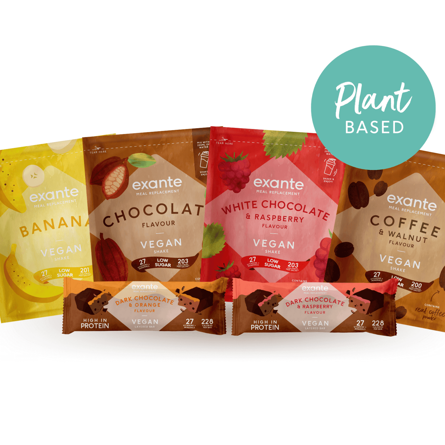 Plant Based Bundle Vegan Meal Replacement UK exante