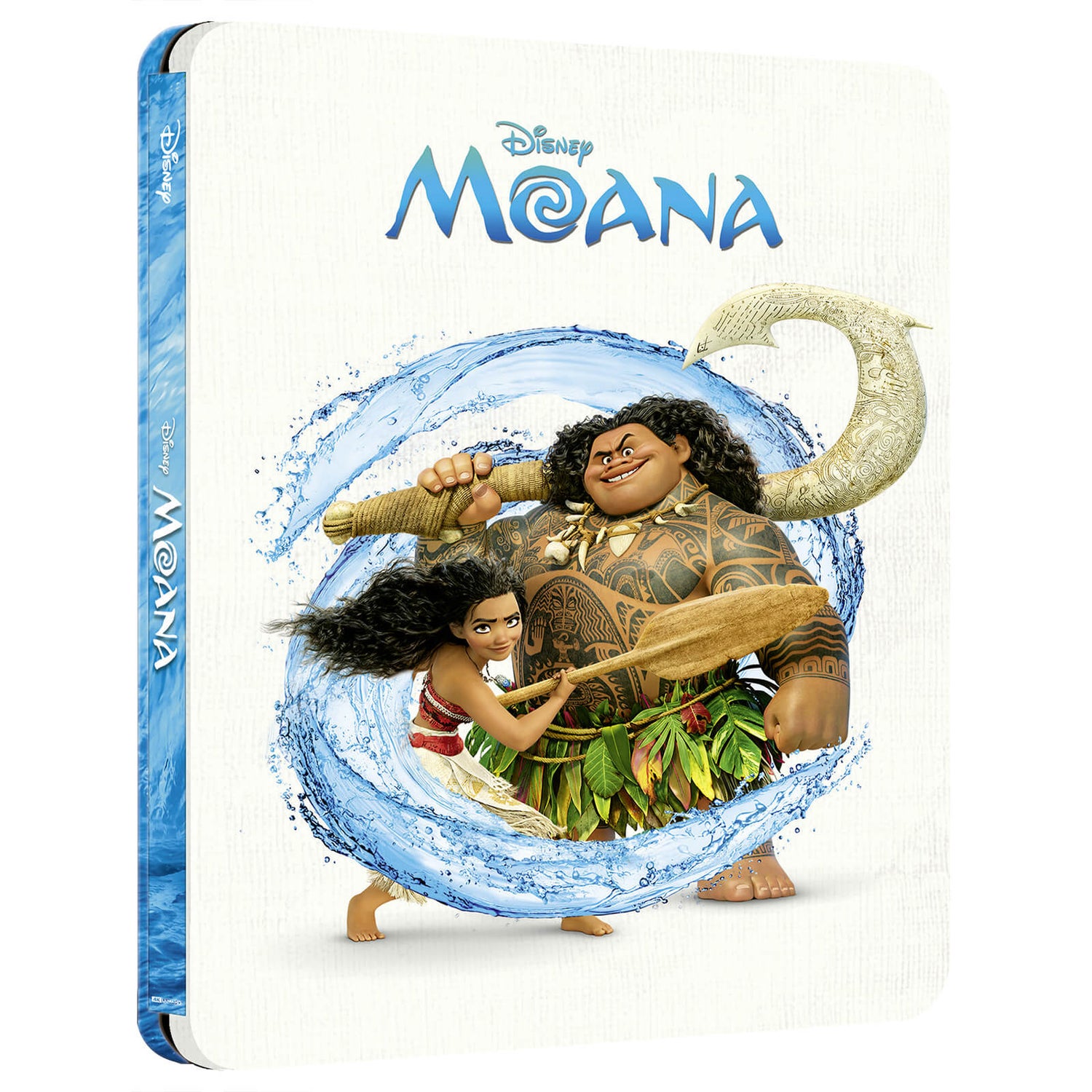 Disney's Moana Zavvi Exclusive 4K Ultra HD Steelbook (Includes Blu