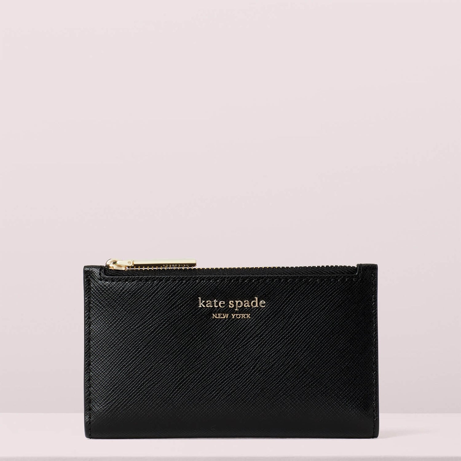 Kate Spade New York Women's Spencer Small Slim Bifold Wallet Black