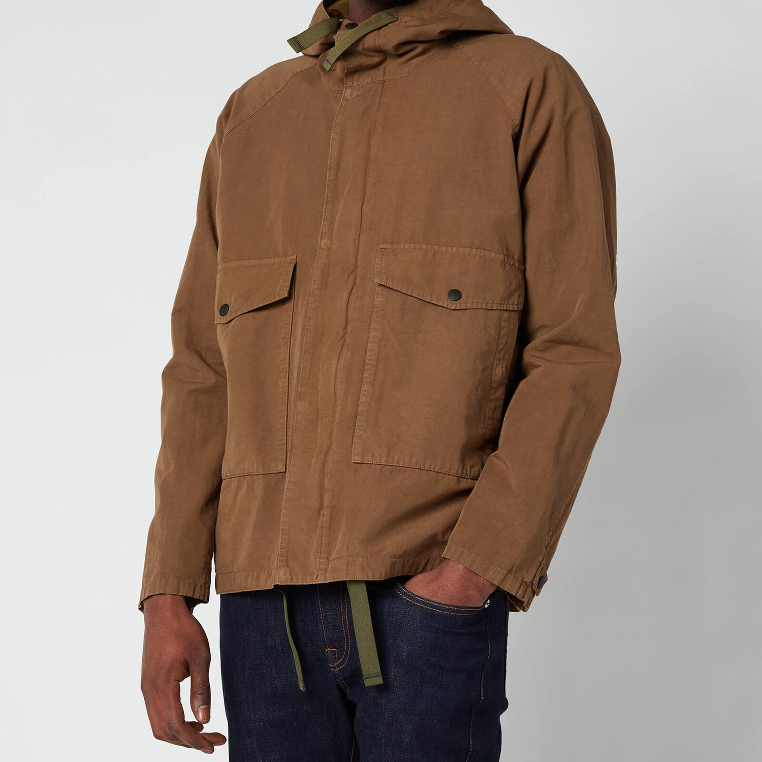 PS Paul Smith Men's Hooded Jacket - Tan - Free UK Delivery Available