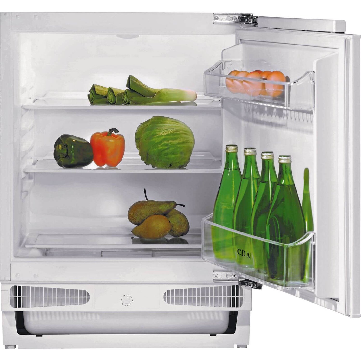 CDA FW254 60cm Integrated Undercounter Fridge With Ice Box