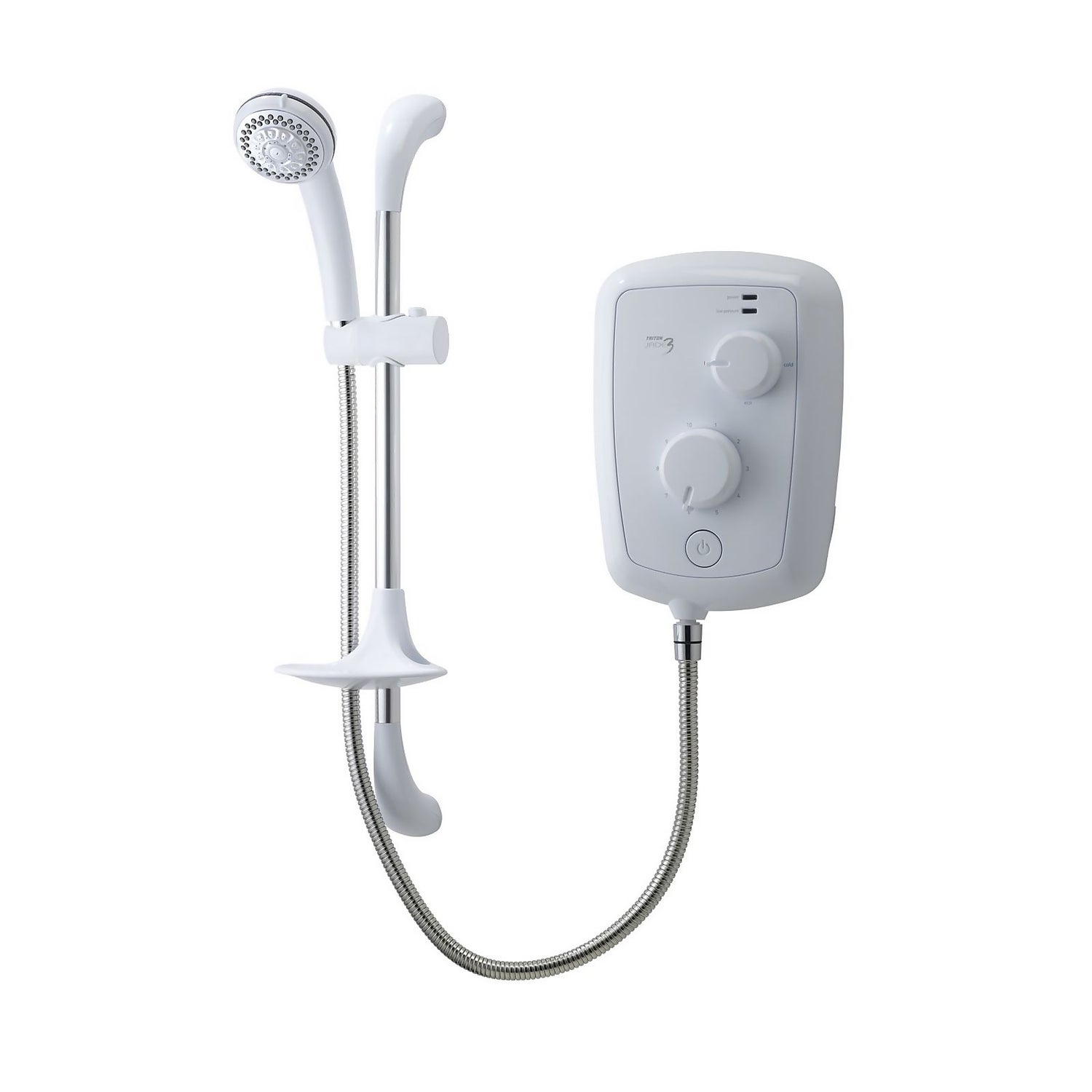 Triton Jade 3 8.5kW Shower Electric Shower White Homebase