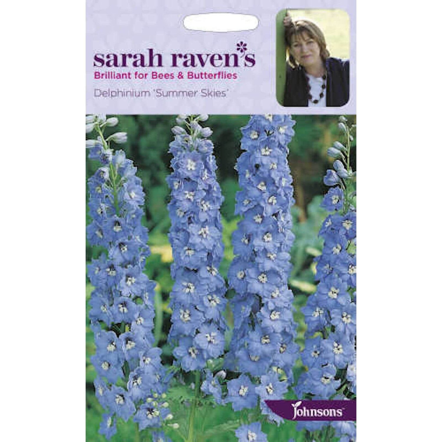Sarah Ravens Delphinium Summer Skies Seeds Homebase