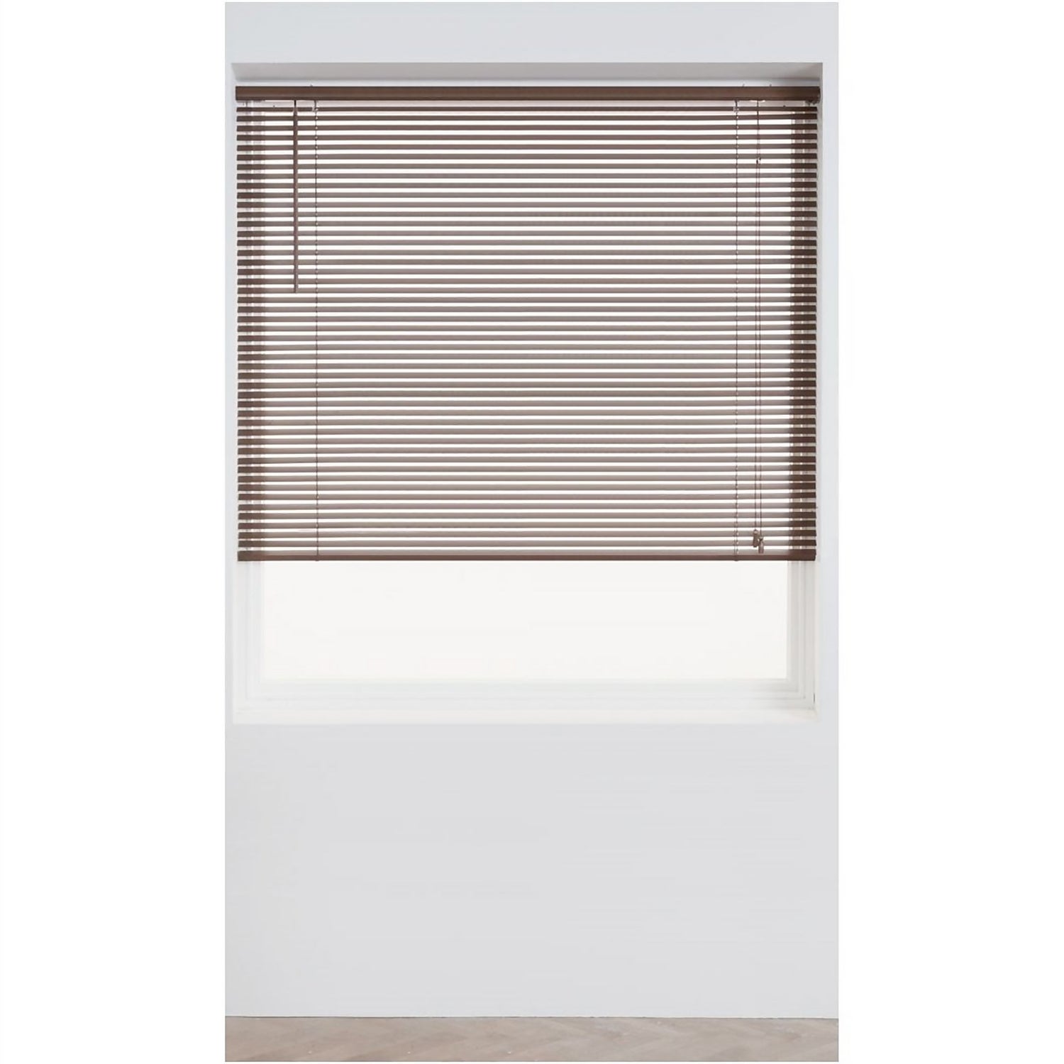 Teak Wood 25mm Blind 60cm Homebase
