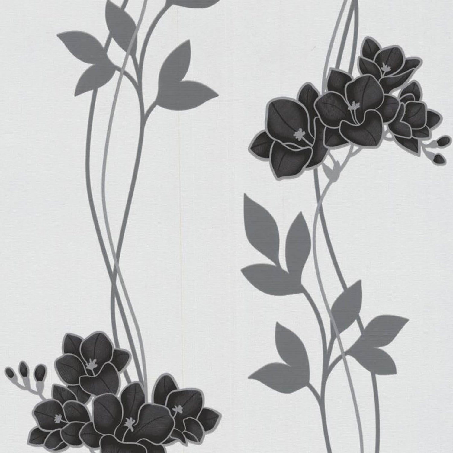 Superfresco Easy Serene Black & White Wallpaper | Homebase
