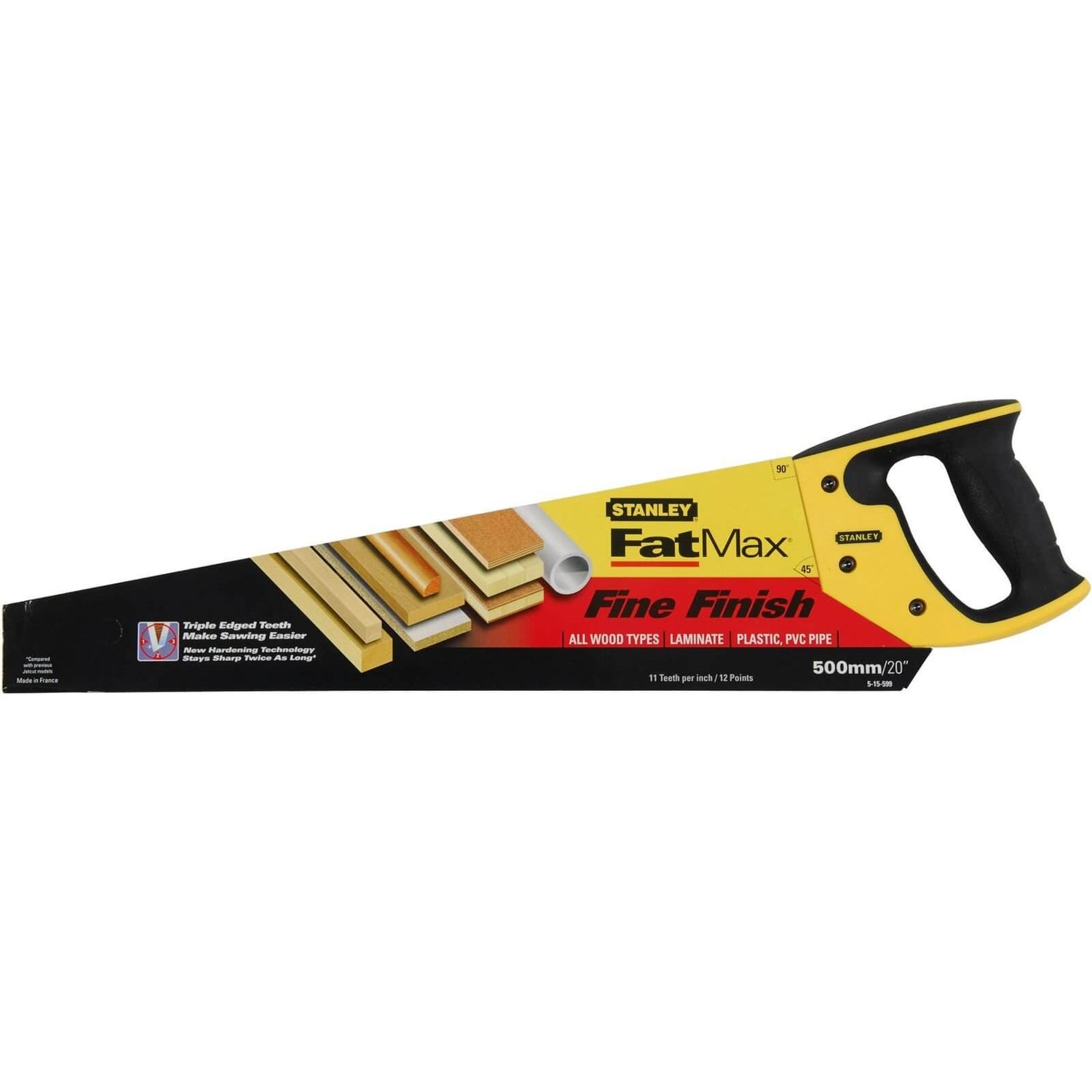 Stanley Fatmax Fine Cut Saw 20in Homebase
