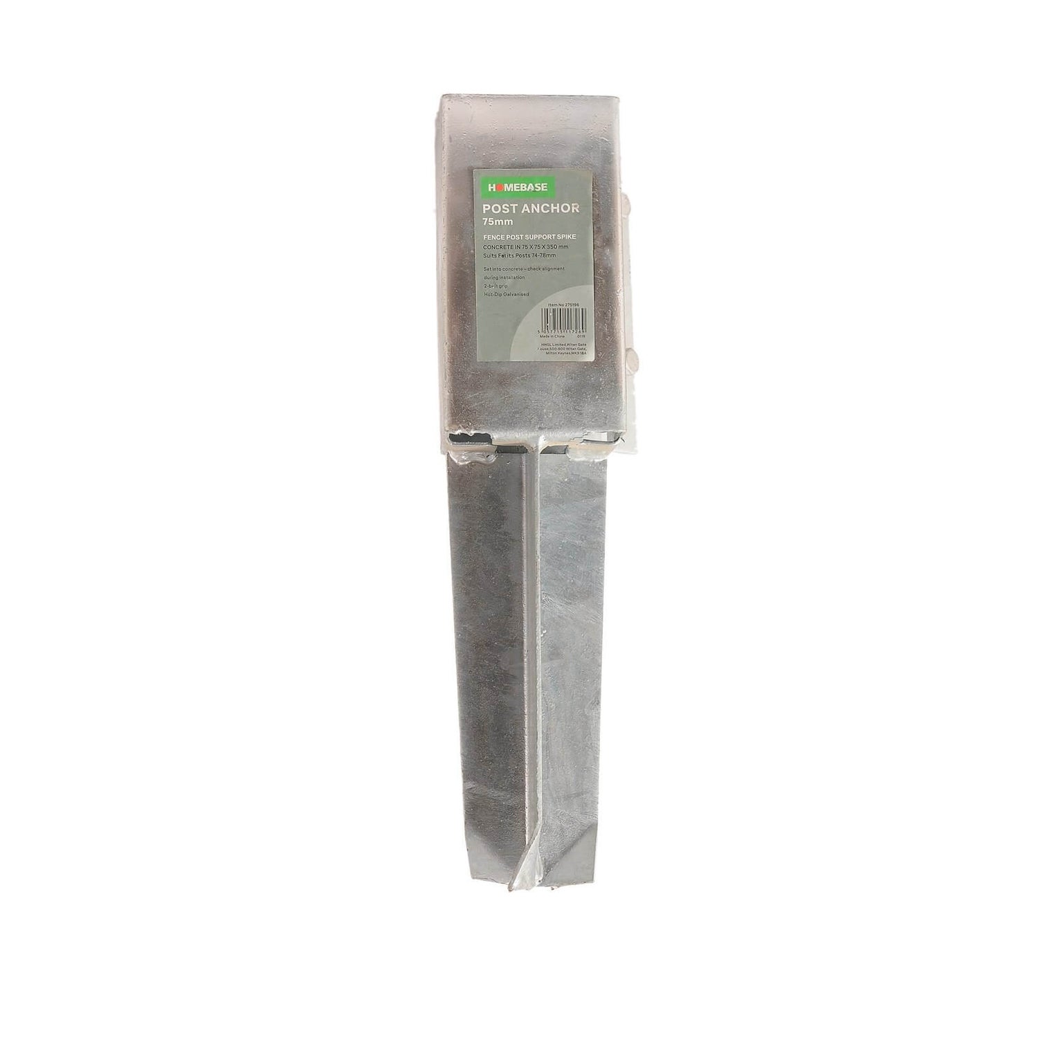 Post Anchor Concrete In 75mm Homebase