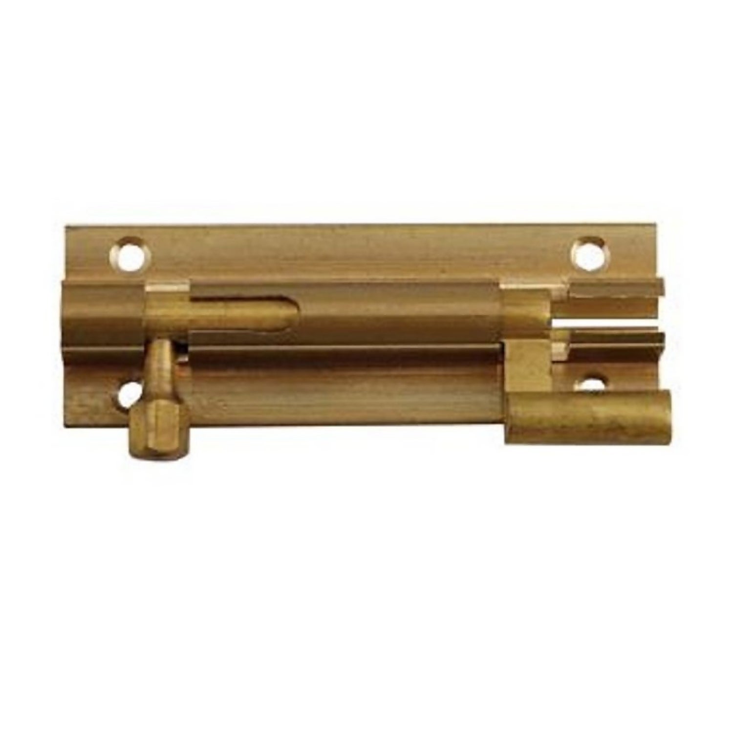 Brass Effect Necked Bolt 76mm Homebase