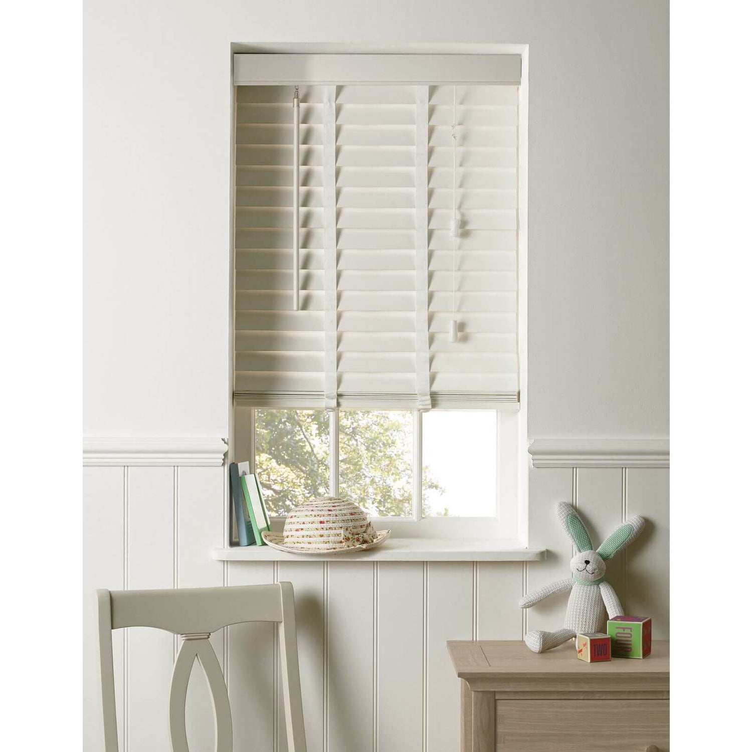 Elliott White Wooden 50mm Blind 120cm Homebase