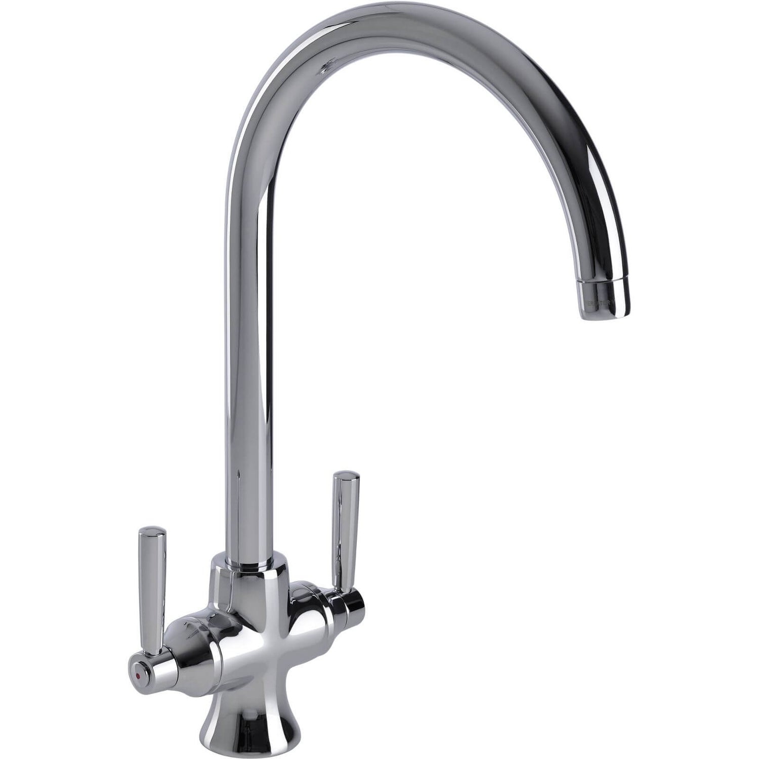 Transition Dual Handle Monobloc Kitchen Tap Chrome Homebase