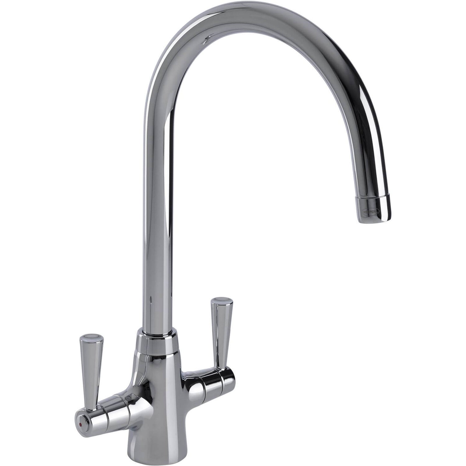 Fusion Dual Handle Monobloc Kitchen Tap Chrome Homebase