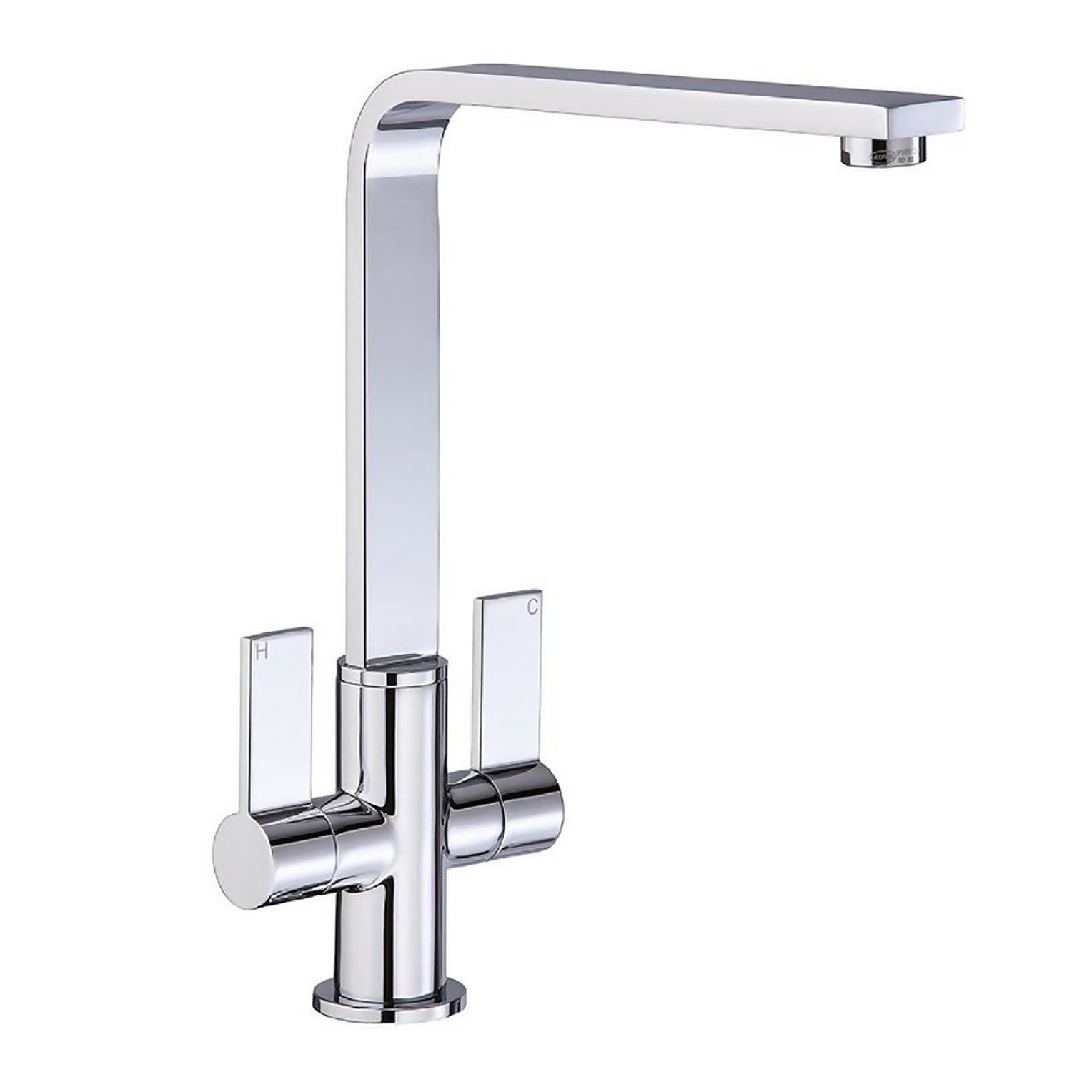 Juxx Dual Handle Monobloc Kitchen Tap Chrome Homebase