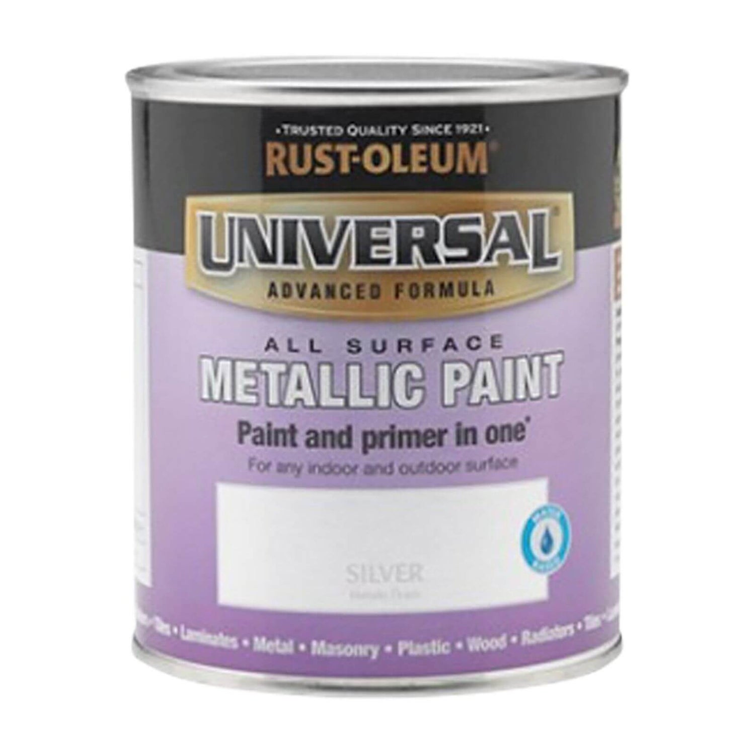 RustOleum Universal All Surface Metallic Paint & Primer Silver