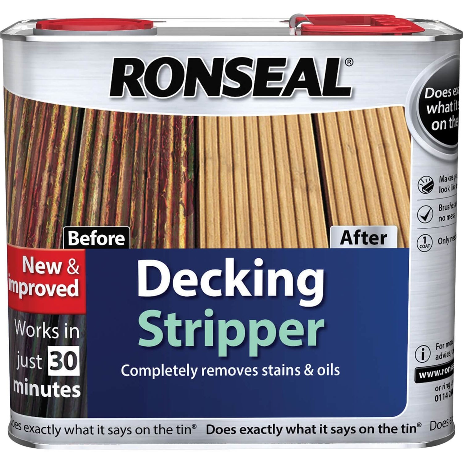 Ronseal Decking Stripper 2.5L Homebase