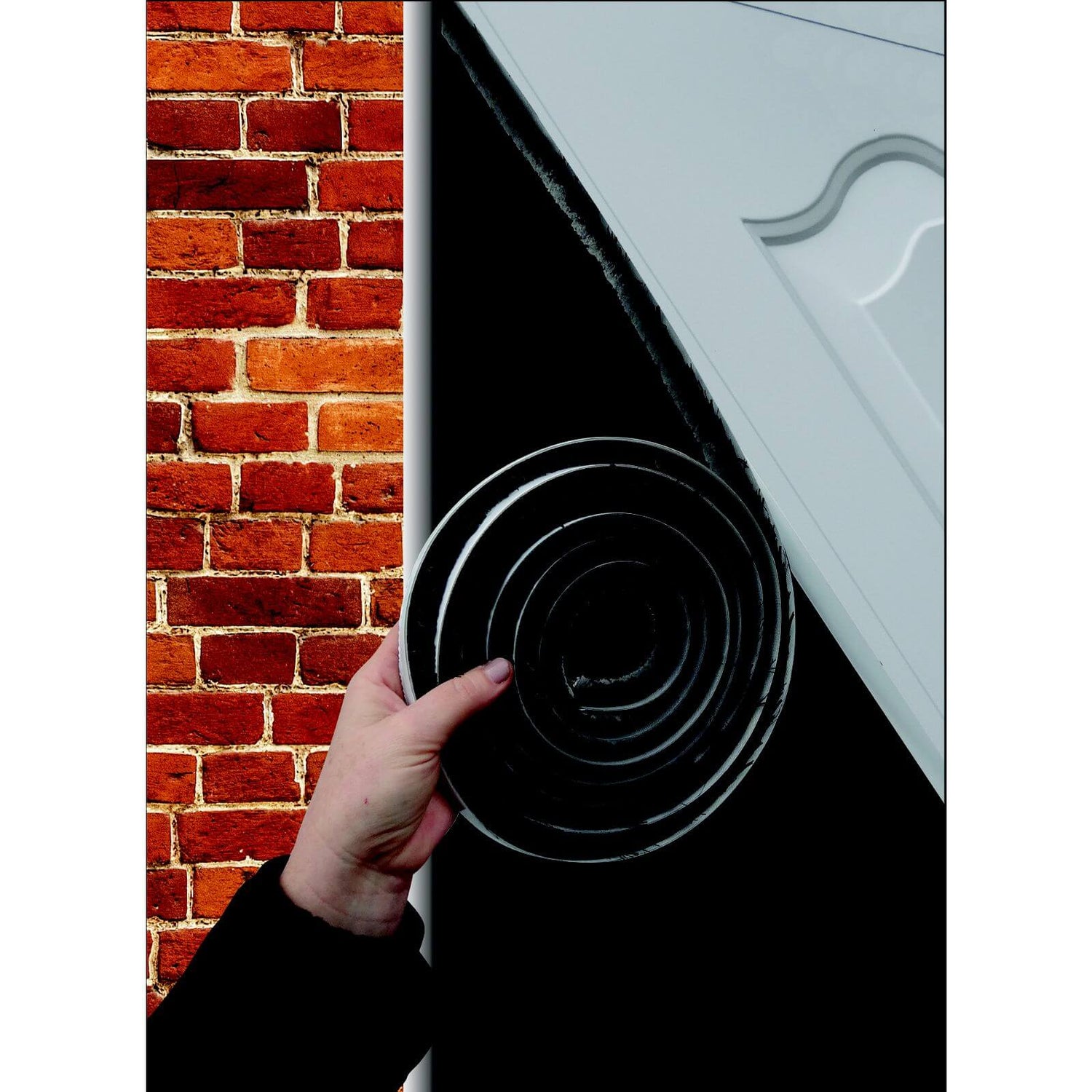 Garage Door Pile Seal Black 7m Homebase