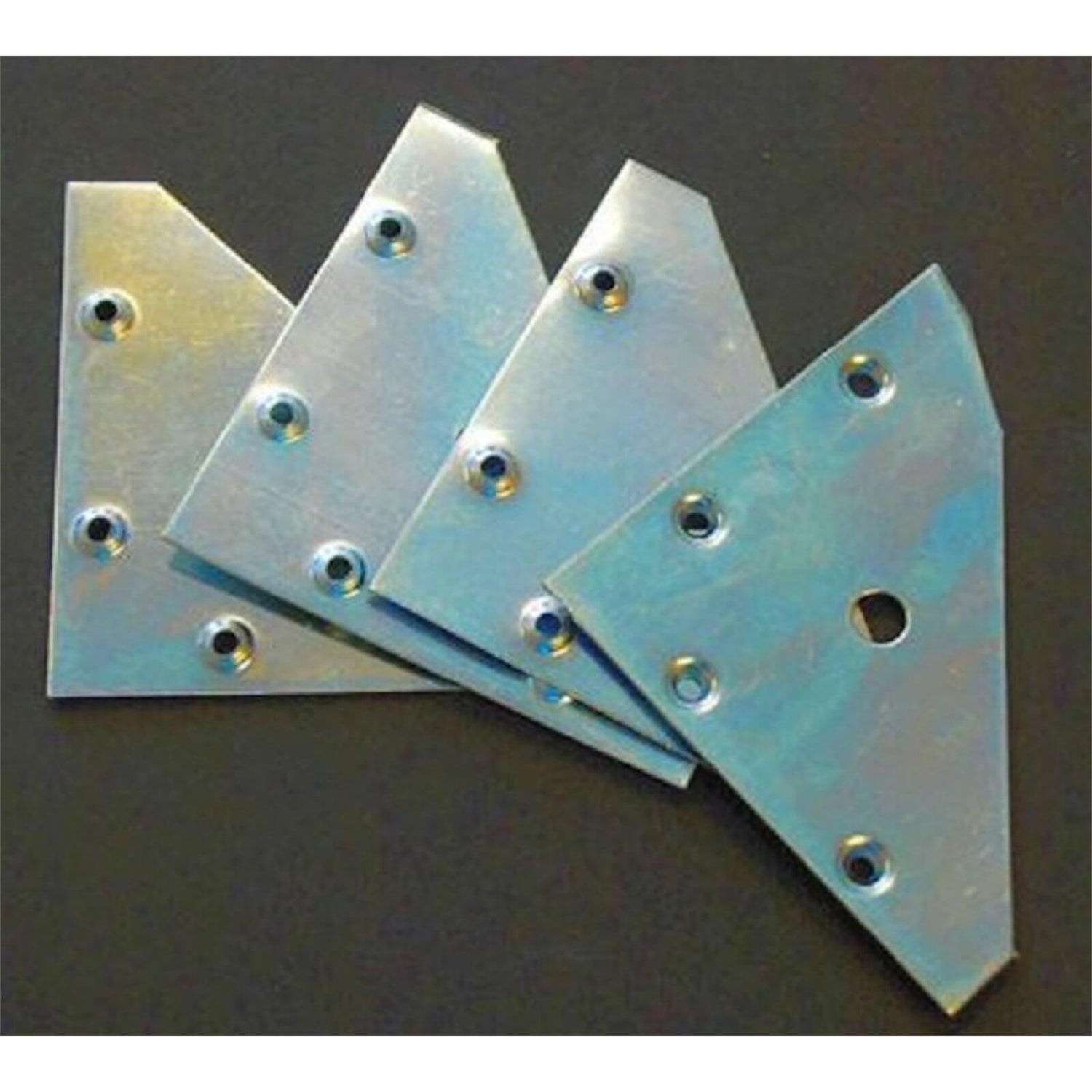 Flat Corner Plate 4 Piece Homebase