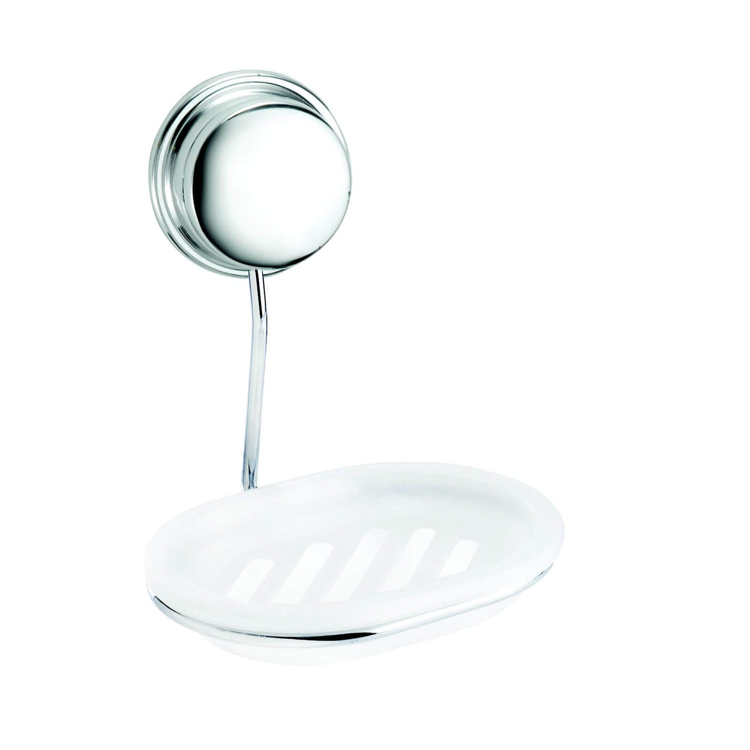 Croydex Stick N Lock Soap Dish and Holder Homebase