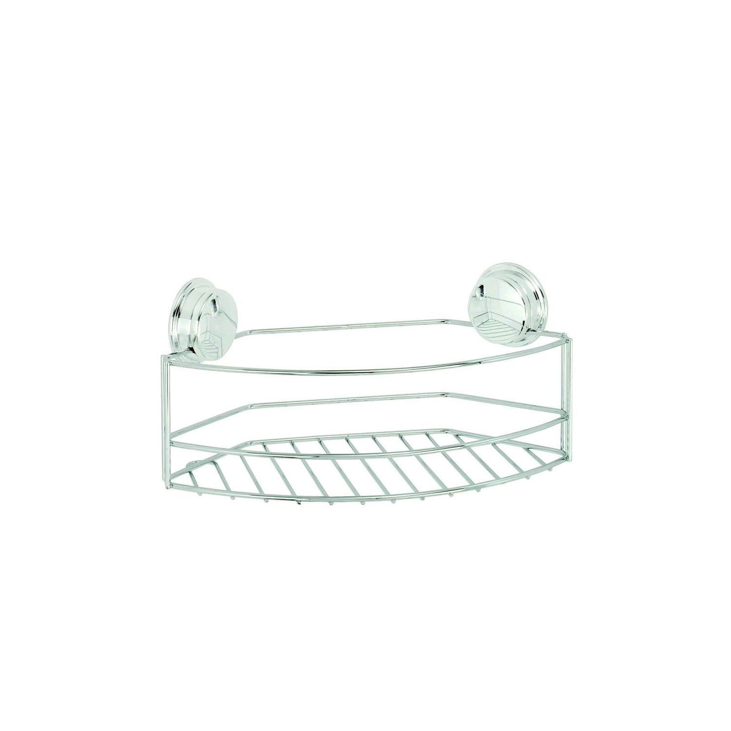 Croydex Stick N Lock Large Basket/Shower Caddy Homebase