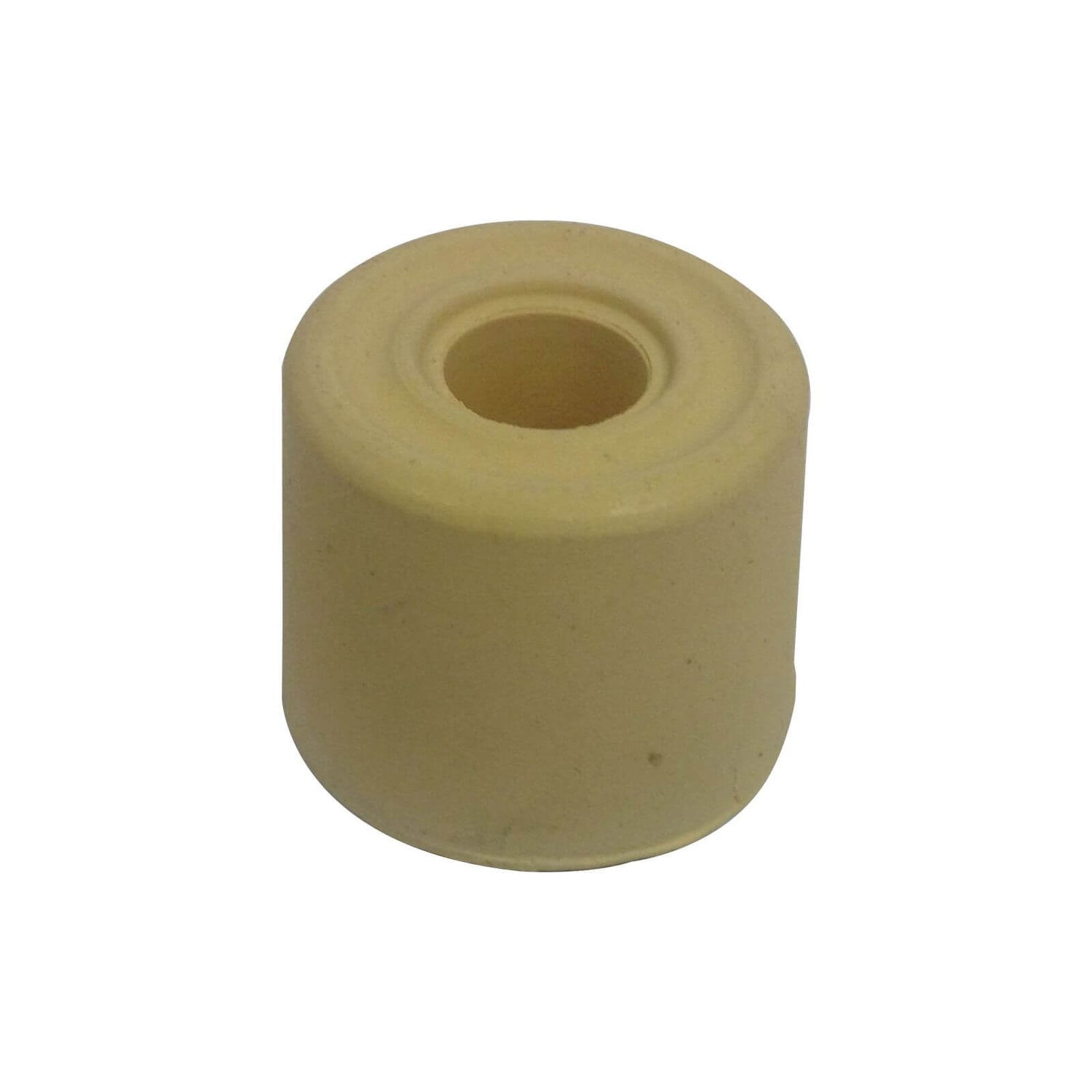 25mm White Rubber Door Stop 6 Pack Homebase