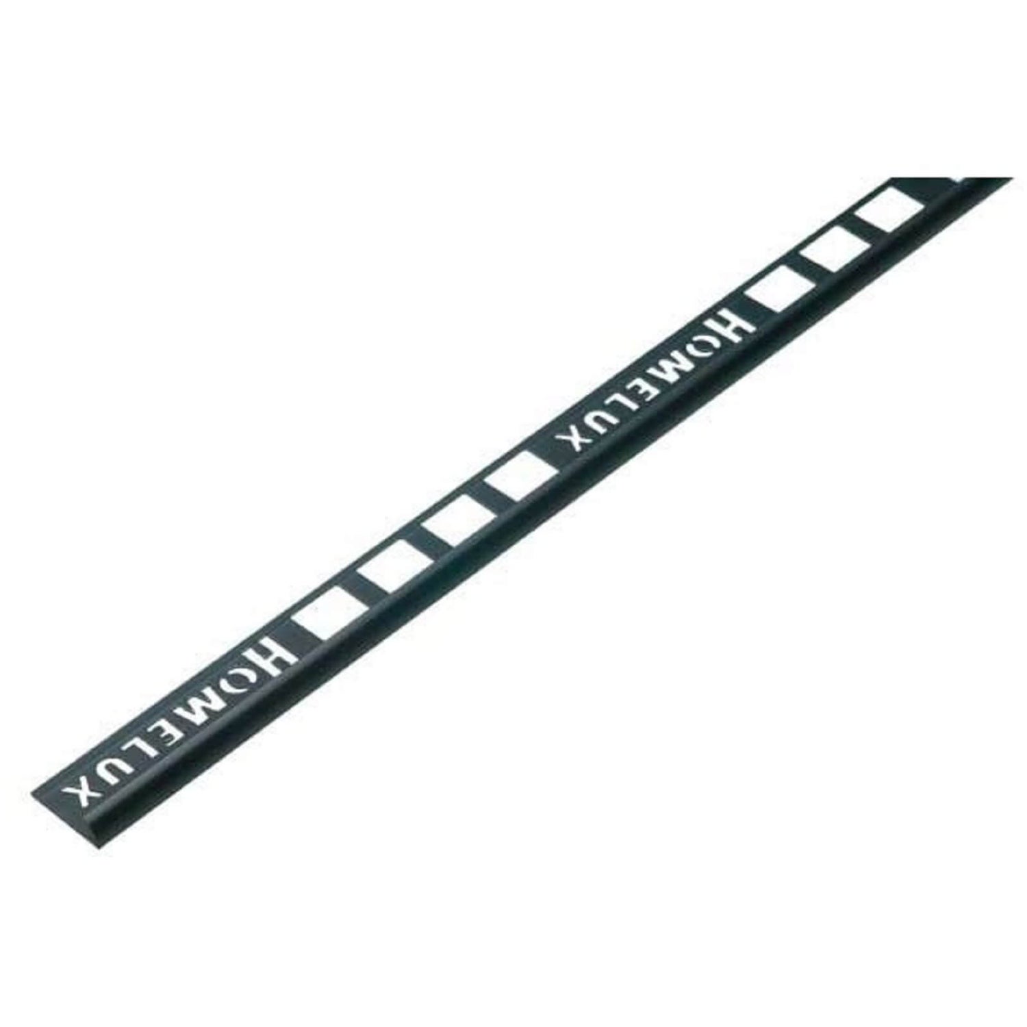 Homelux 9mm Round Edge PVC Tile Trim Black 1.83m Homebase