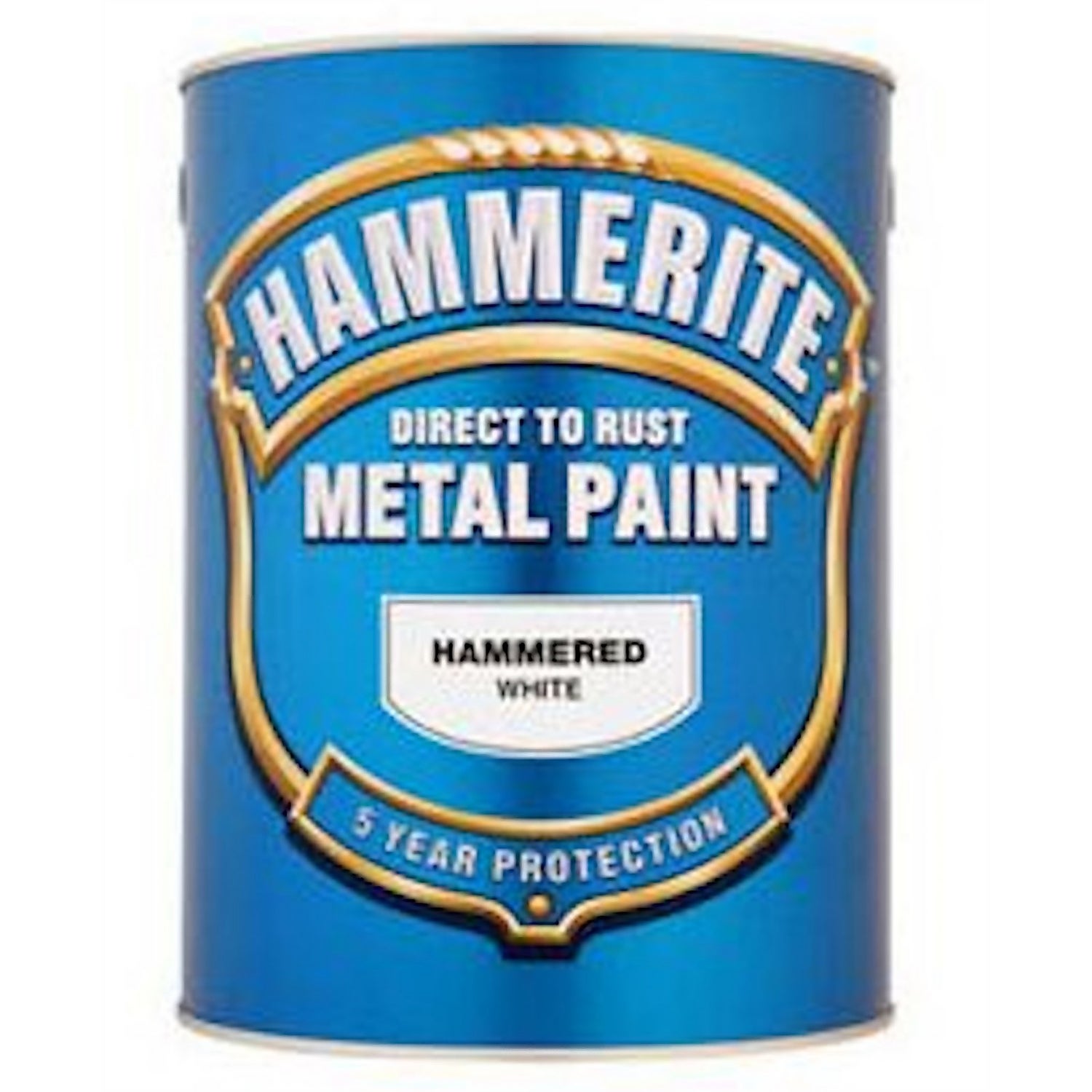 Hammerite White Hammered Exterior Metal Paint 250ml Homebase