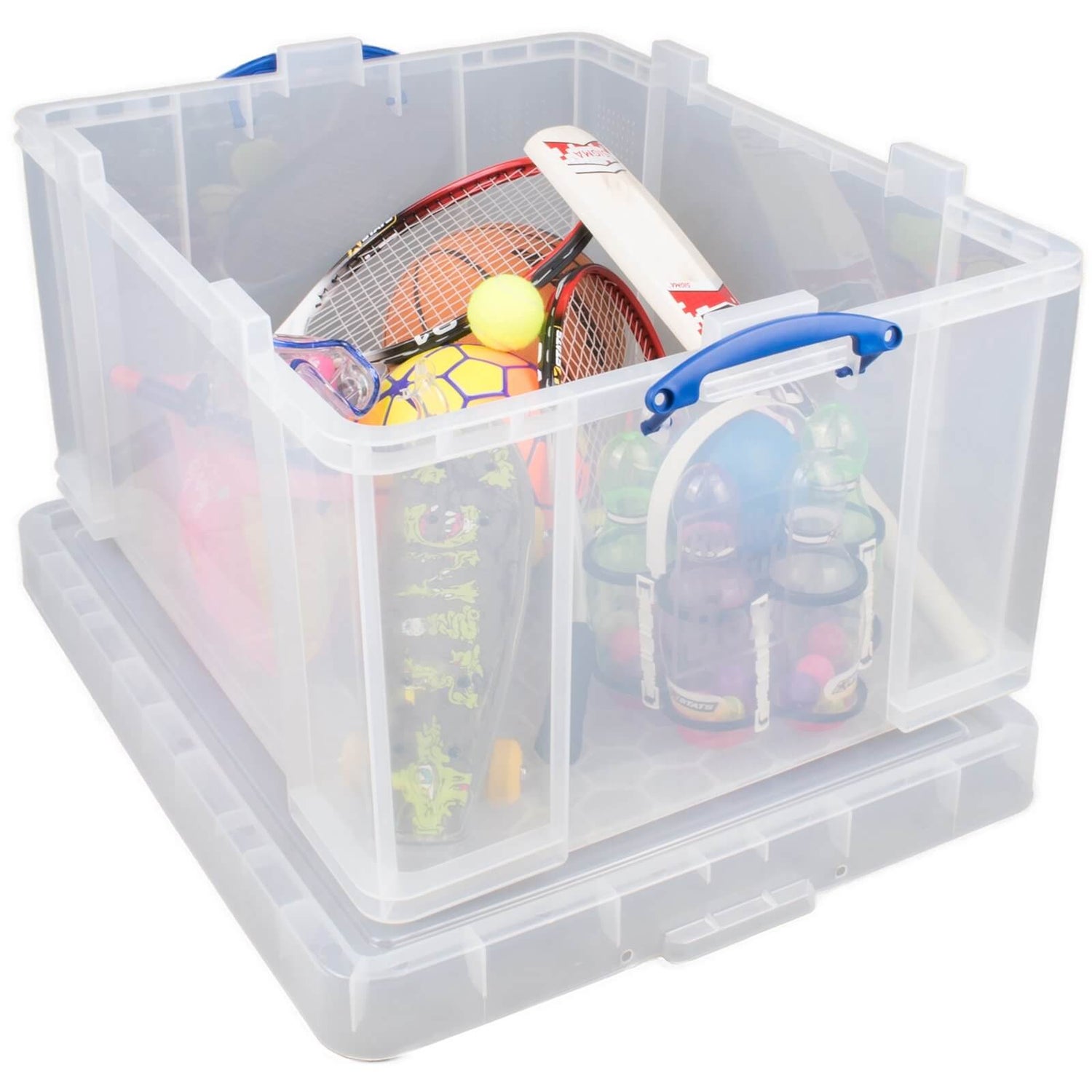 Really Useful Storage Box Clear 145L Homebase