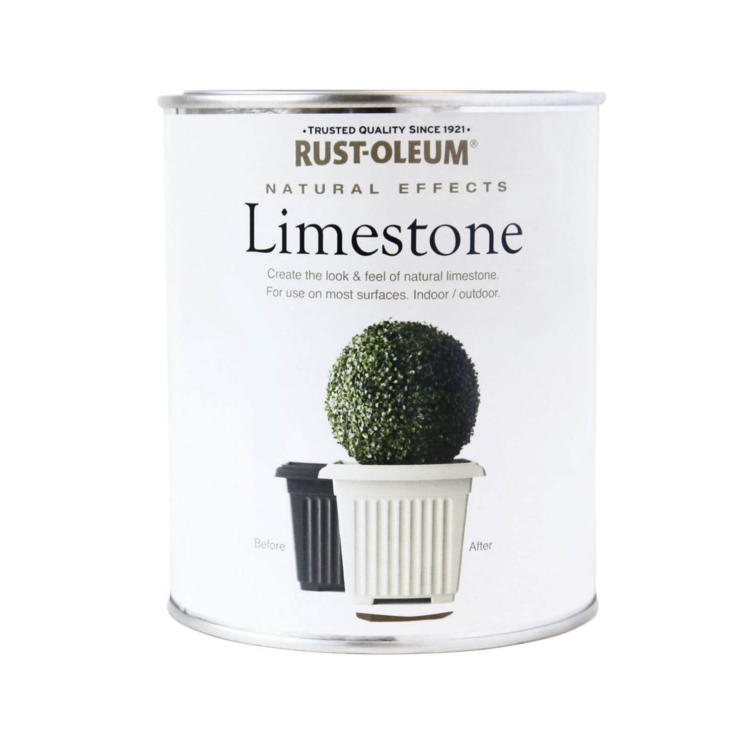 RustOleum Limestone Natural Effects 750ml Homebase