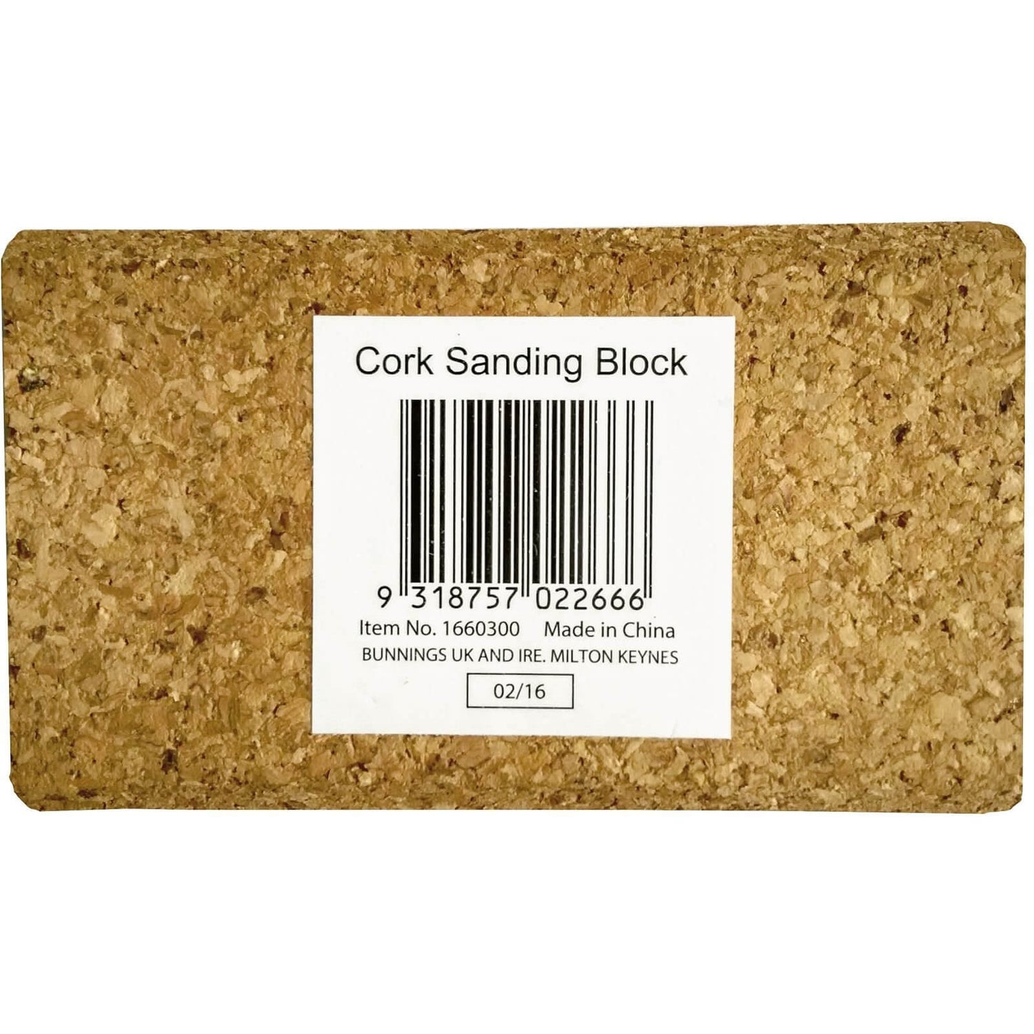 Cork Sanding Block Homebase