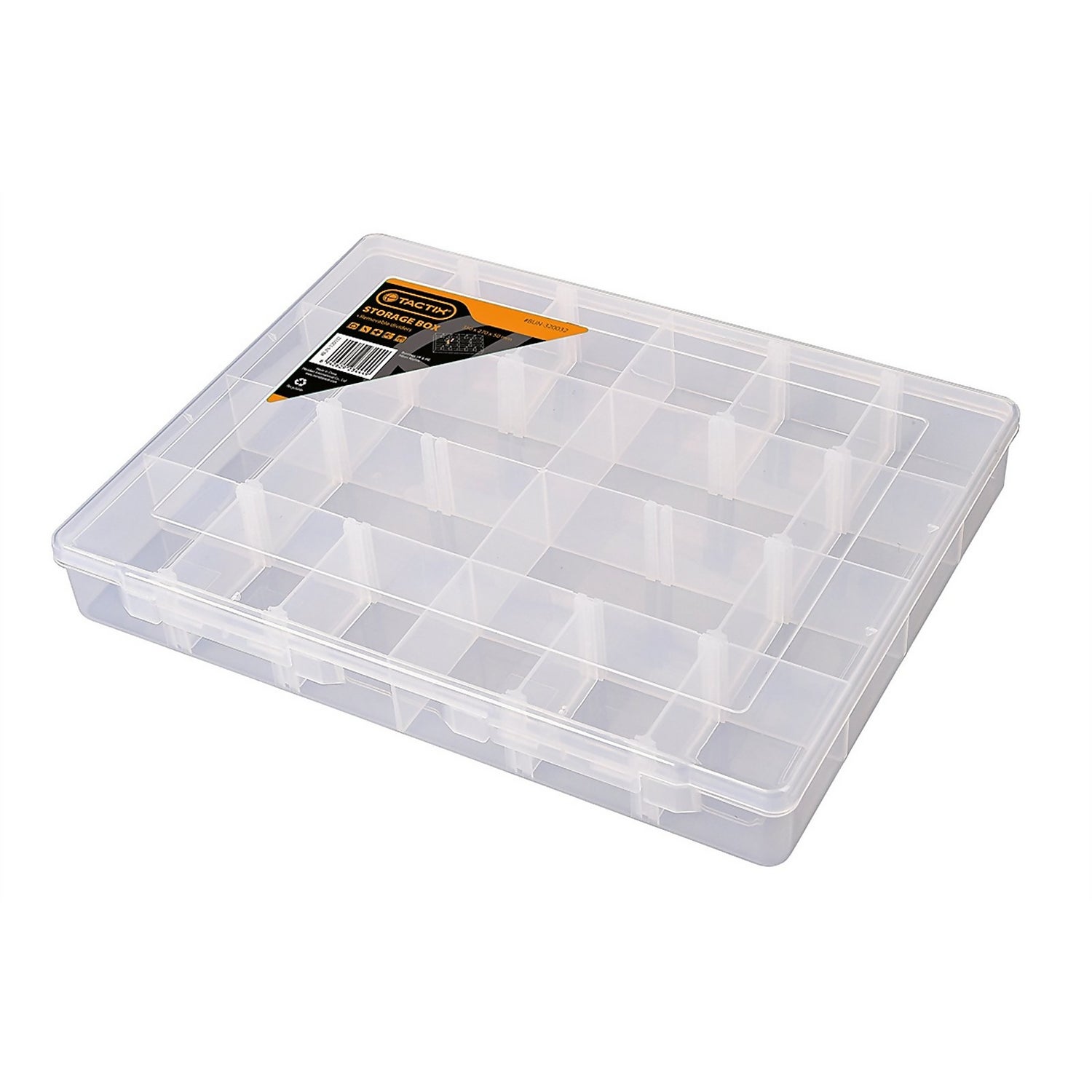 Tactix 20 Compartment Storage Box Homebase
