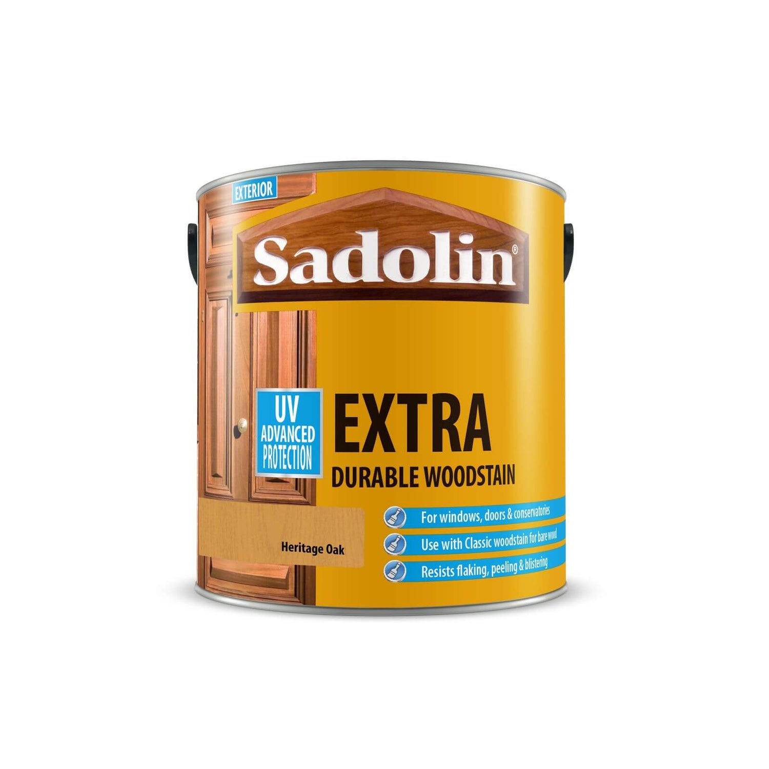 Sadolin Extra Heritage Oak Woodstain 2.5L Homebase