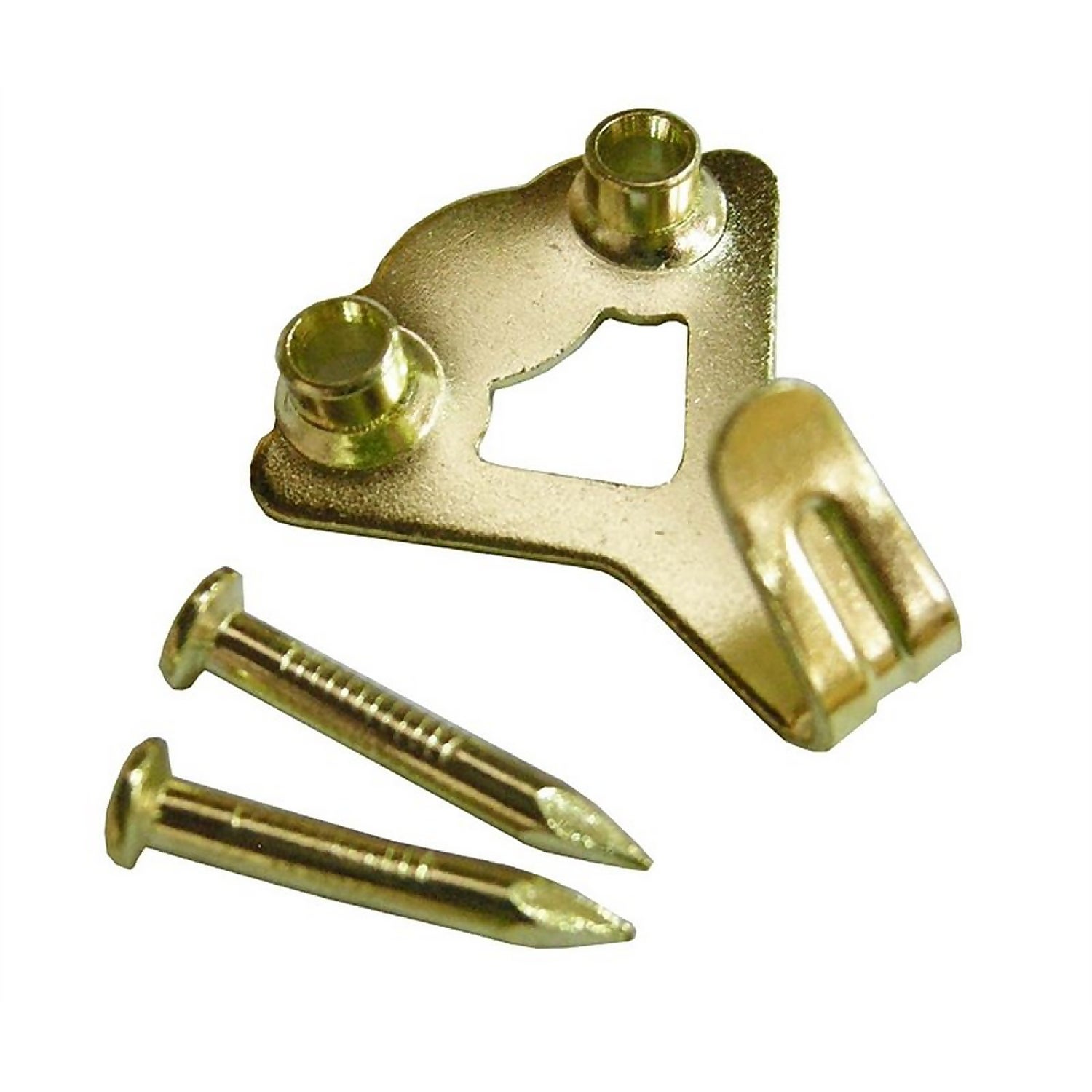 Brass Heavy Duty Picture Hook Large 15 Pack Homebase