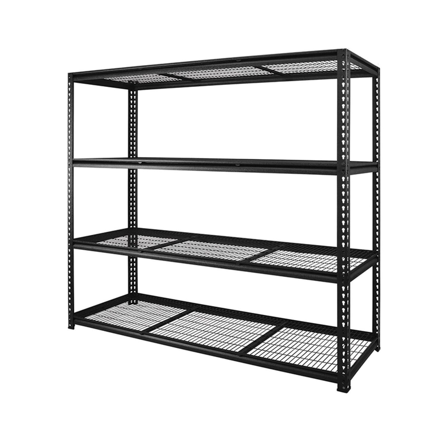 4 Tier Heavy Duty Shelving Unit Homebase