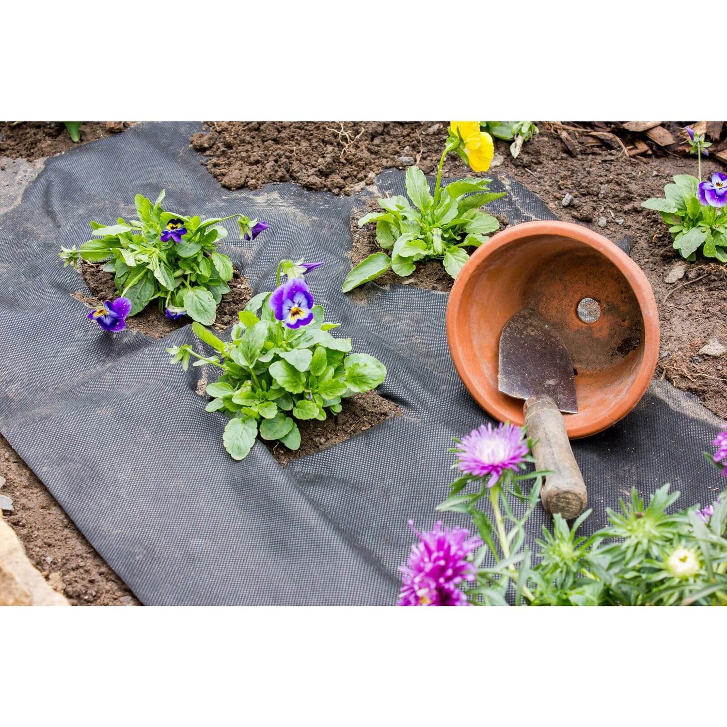 Sprout Garden Weed Control Fabric Membrane 50 x 1m Homebase