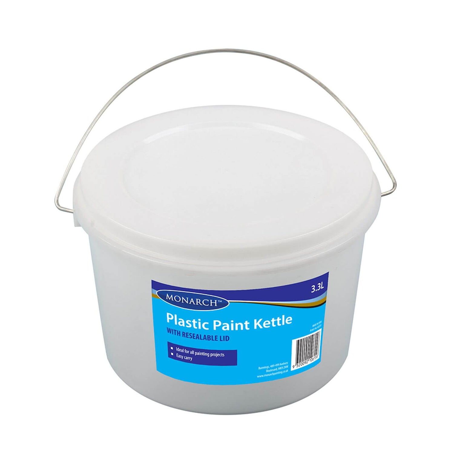 Monarch Plastic Paint Kettle 3.3L Homebase
