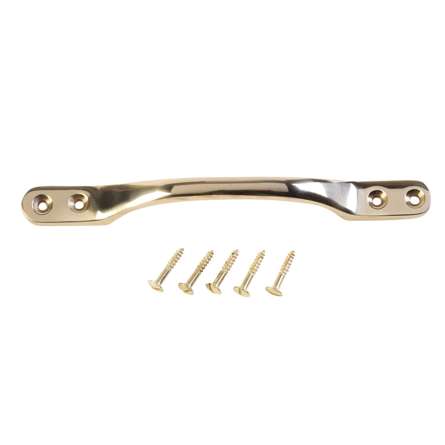 Sash Window Pull Polished Brass 150mm Homebase